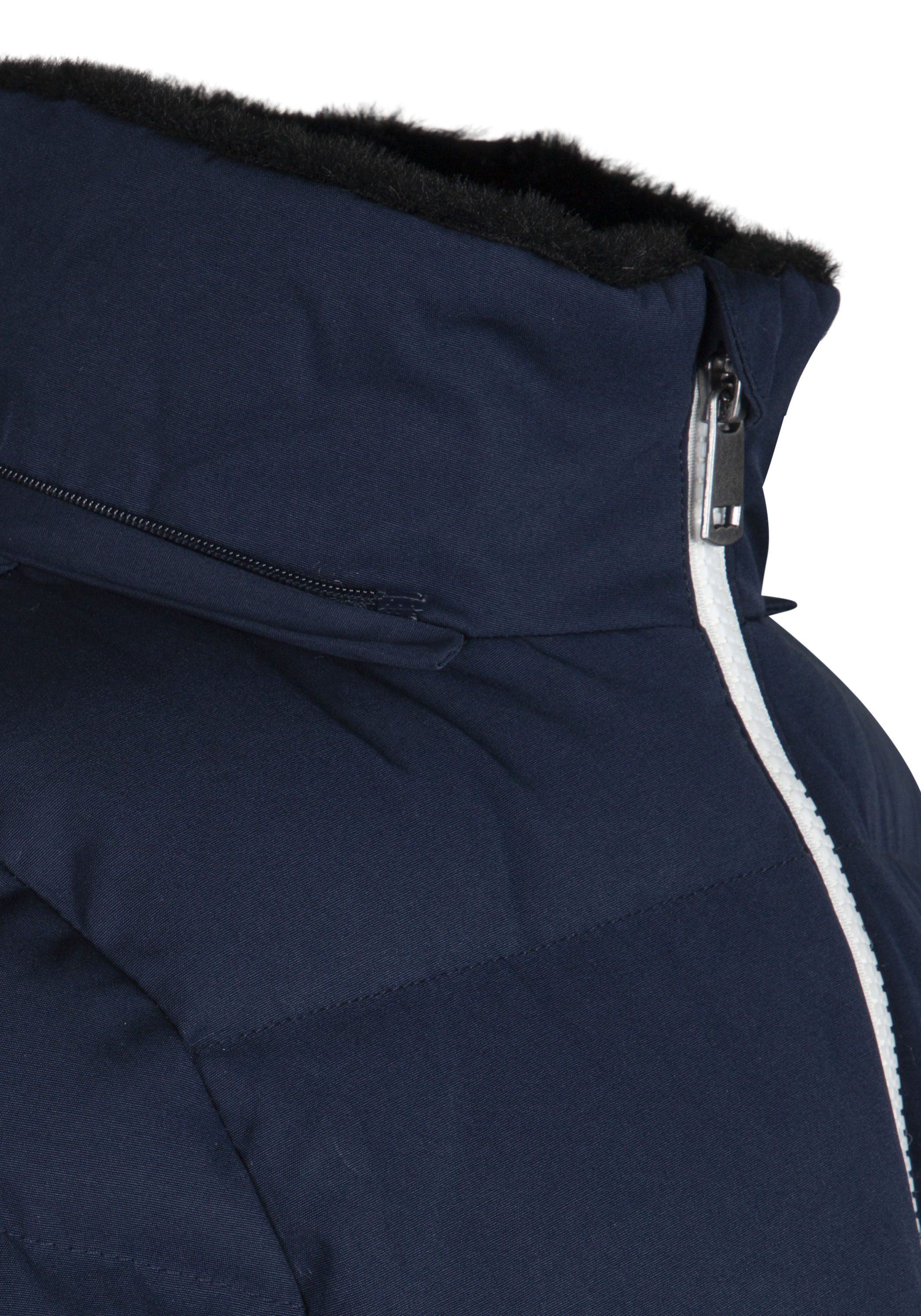 Levi's Kidswear Winterjack LVG MIX MEDIA THIGH LENGTH PUF met afneembare capuchon voor meisjes