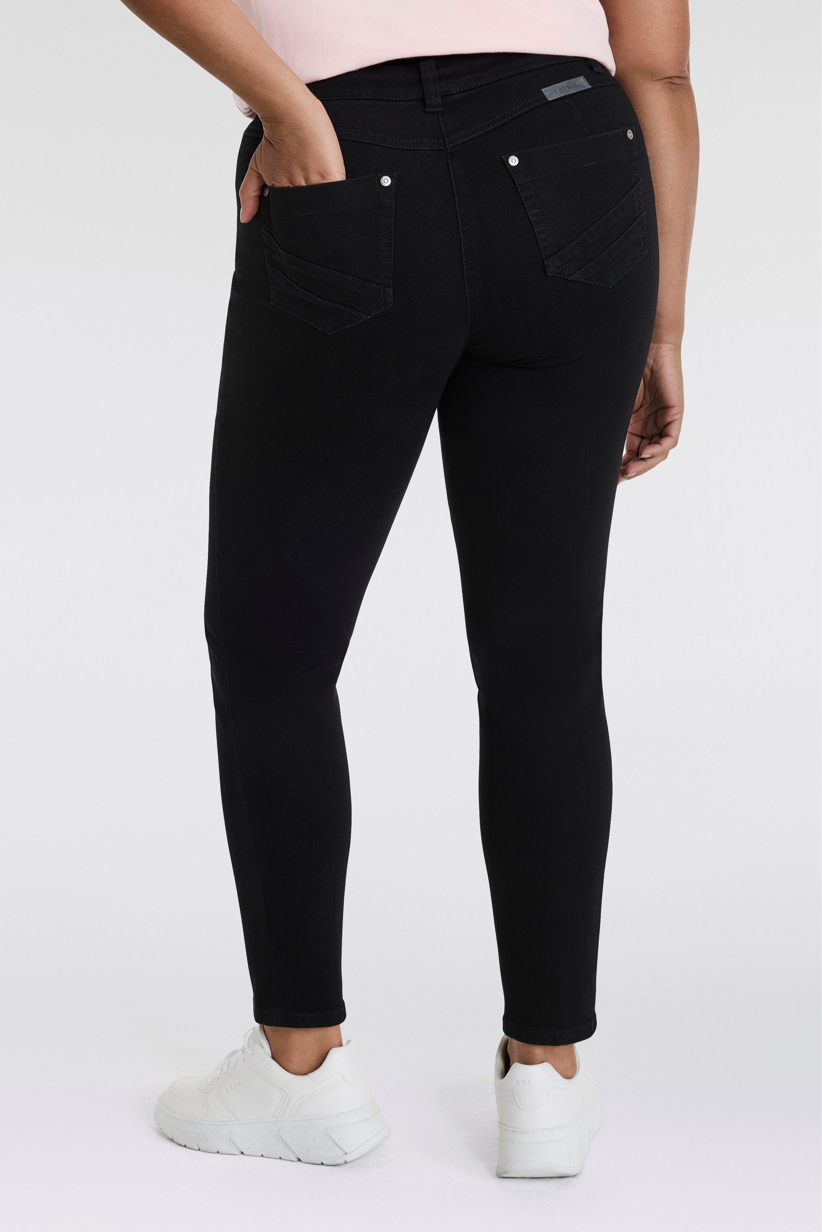 KjBRAND 5-pocket jeans Broek Fanni Skinny , ideaal voor slanke benen