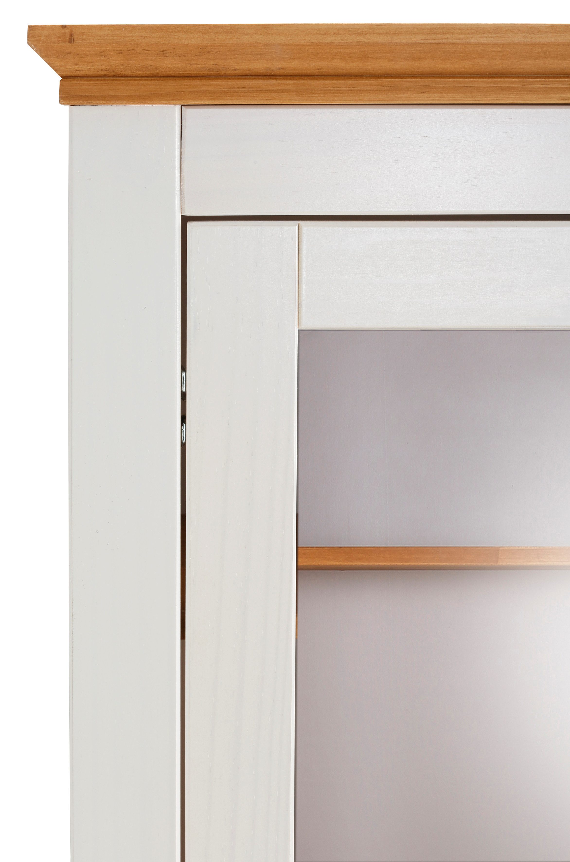 Home affaire Wandmeubel Selma 2 vitrines en 1 lowboard (set, 3-delig)