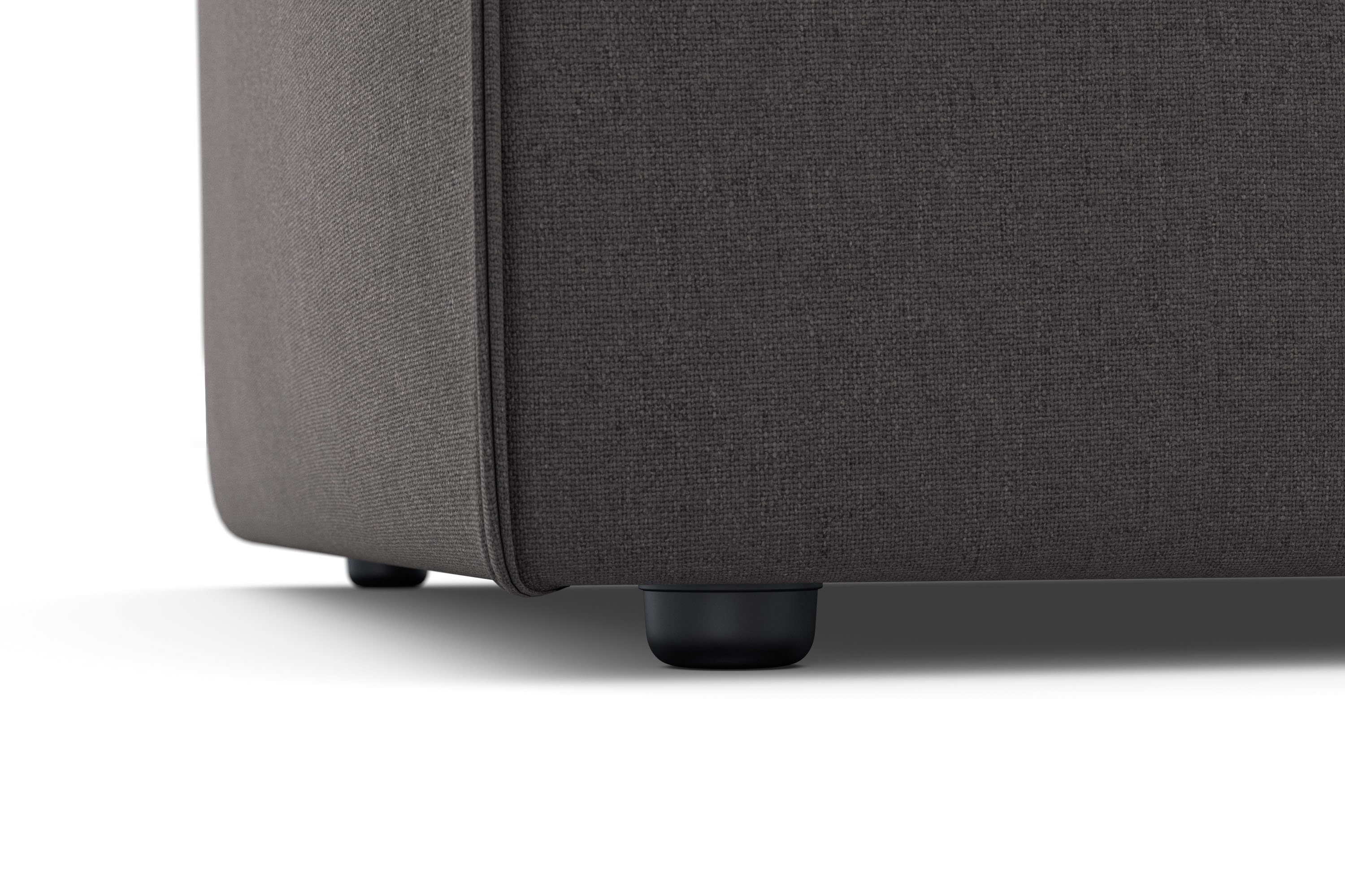 RAUM.ID Bank-hoekelement Merid, sofa-element, afmetingen B/D/H: 97/97/46 cm als module of apart te gebruiken, voor individuele samenstelling