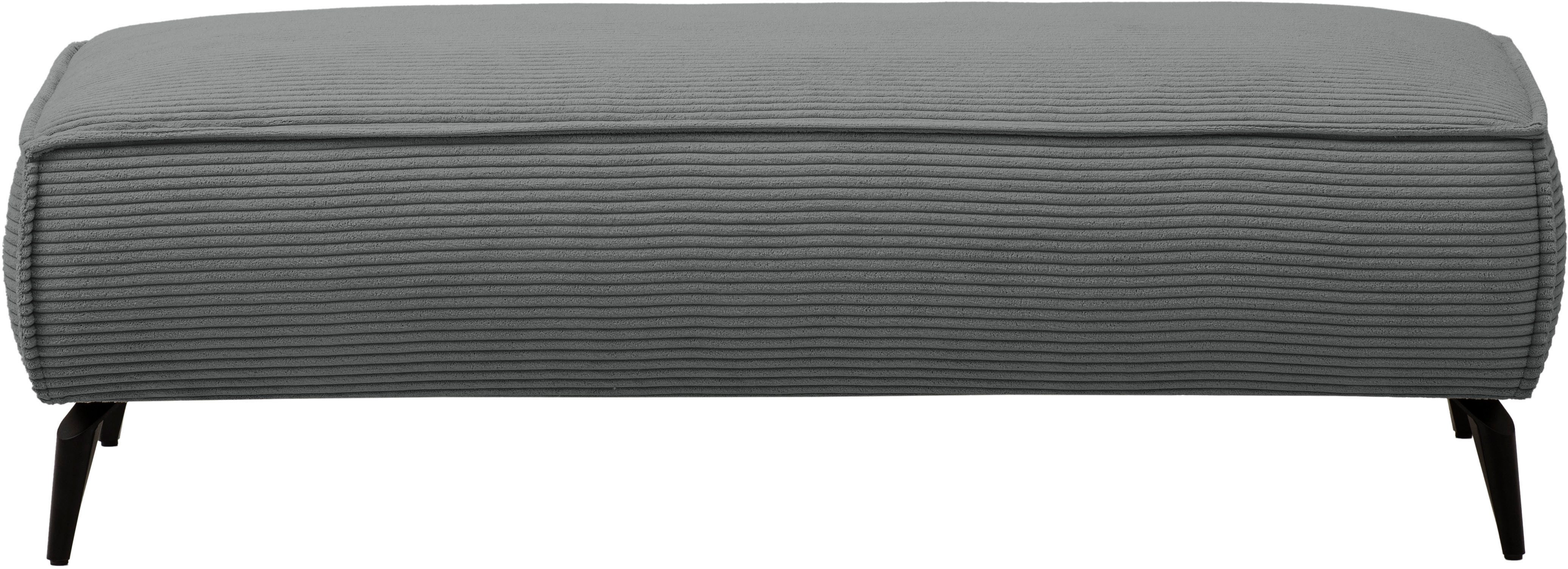 andas Zithoek TVINNU, Polsterecke L-Form, Schlaffunktion, met Hocker (set, 2-delig)