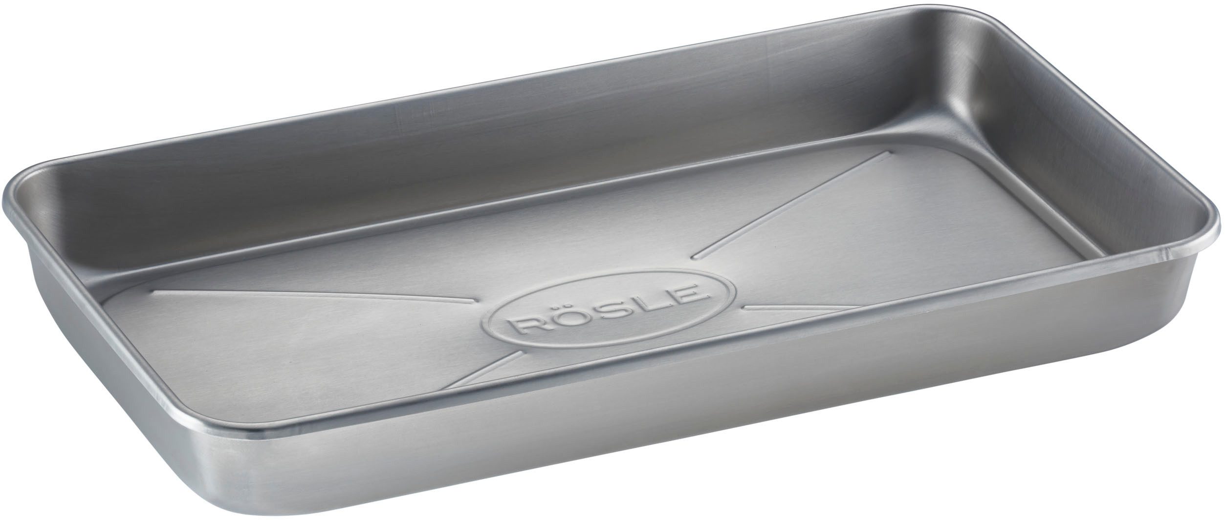 ROESLE Barbecueschaal Universale schaal PRO geschikt voor grill en oven bbq-accessoires zilver(kleur)