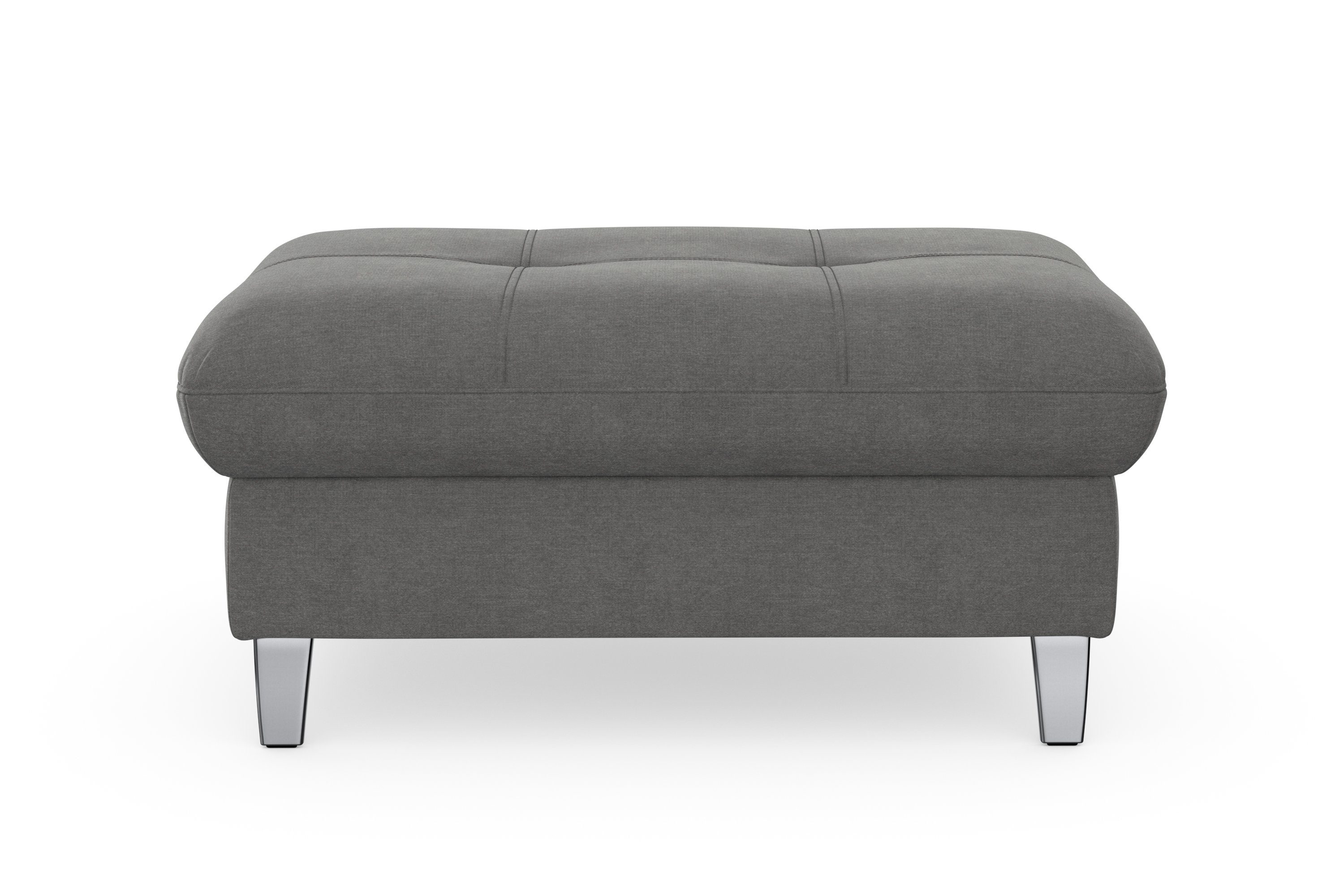 sit&more Hocker met bergruimte Maggiore met bergruimte en moderne metalen poten