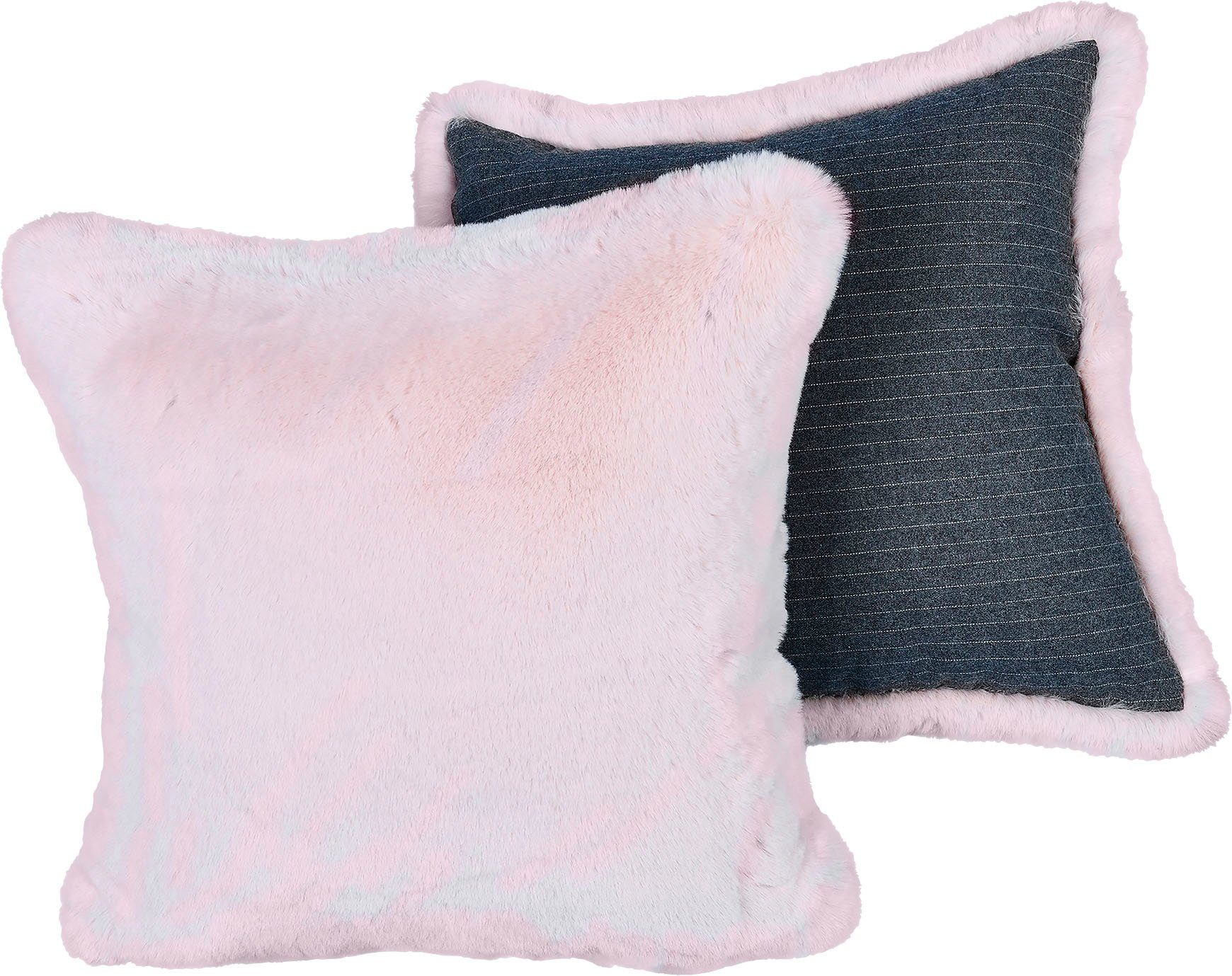 Star Home Textil Vachtkussen Donna 1 van zacht materiaal (1 stuk)