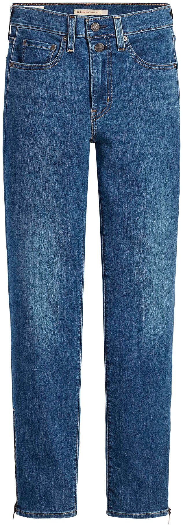 Levi's® 5-pocket jeans 724 BUTTON SHANK met rits bij de zoom