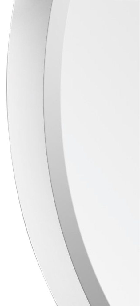 Talos Wandspiegel decoratieve ronde spiegel met aluminiumframe, ø 50 cm
