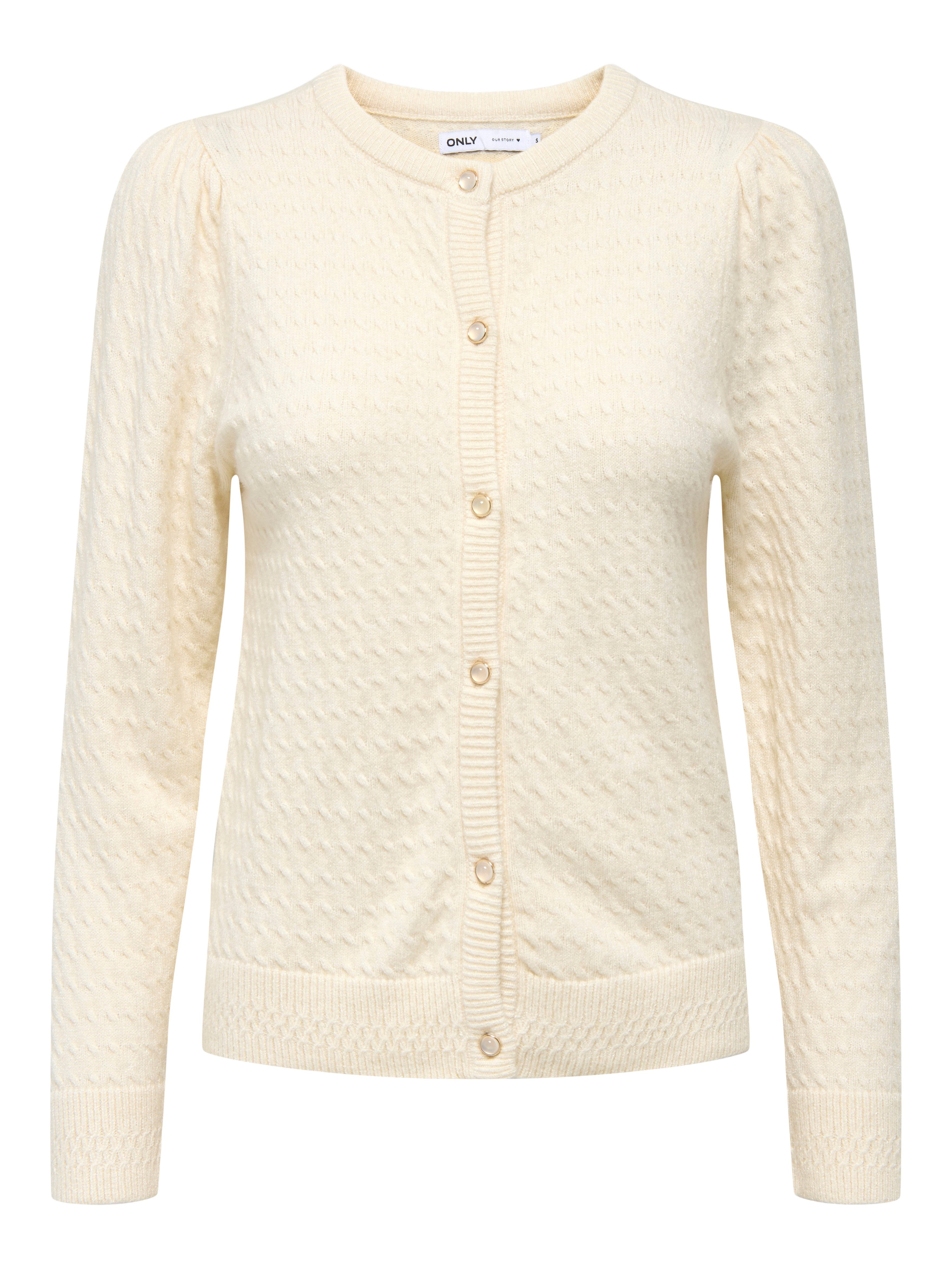 Only Vest ONLKATIA LS PUFF CARDIGAN CC KNT