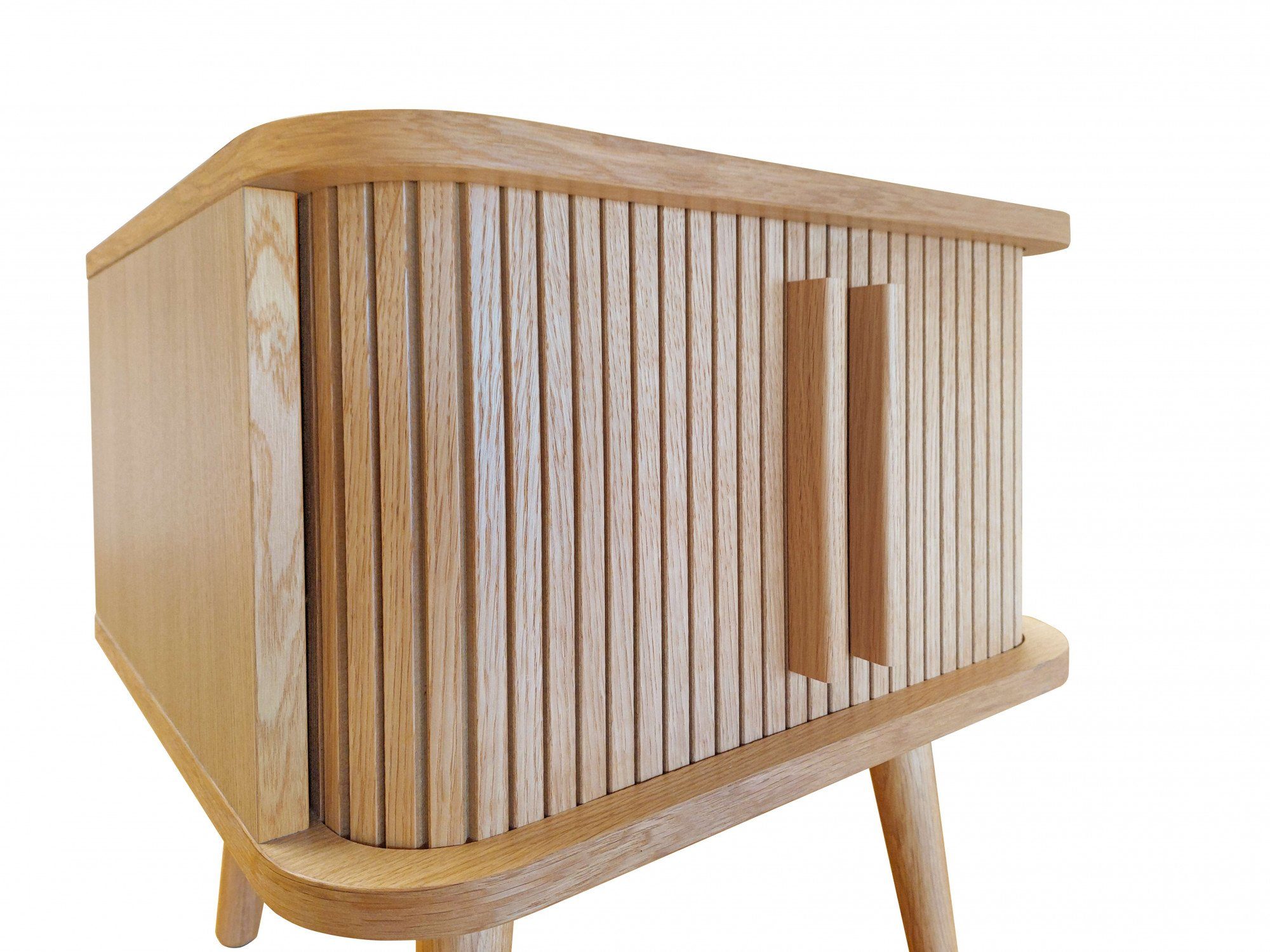 Woodman Bijzettafel Rove uniek ontwerp, gedeeltelijk massief, breedte 49,5 cm