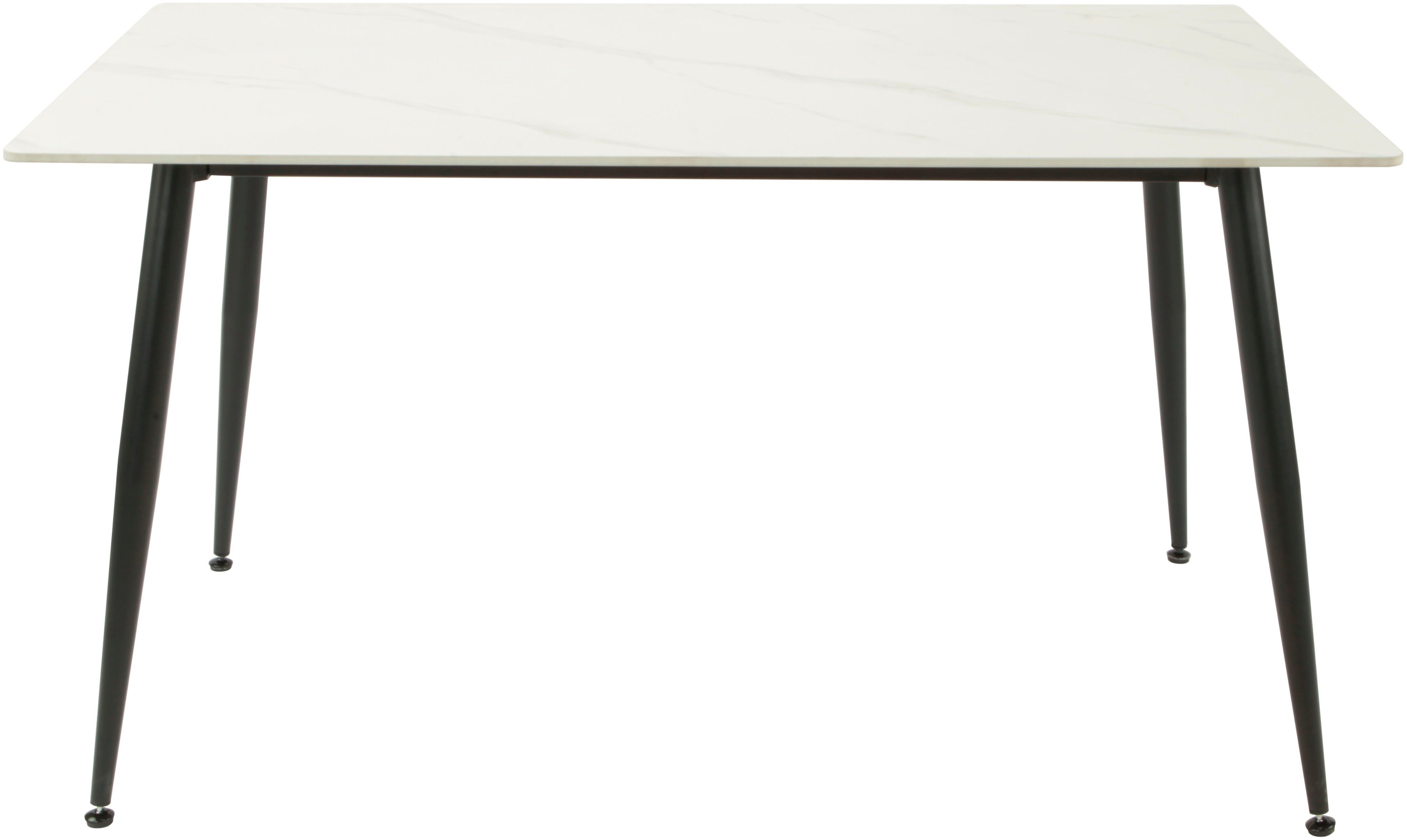 HELA Eettafel ALIZIA 12 mm gesinterde steen, breedte 140 cm