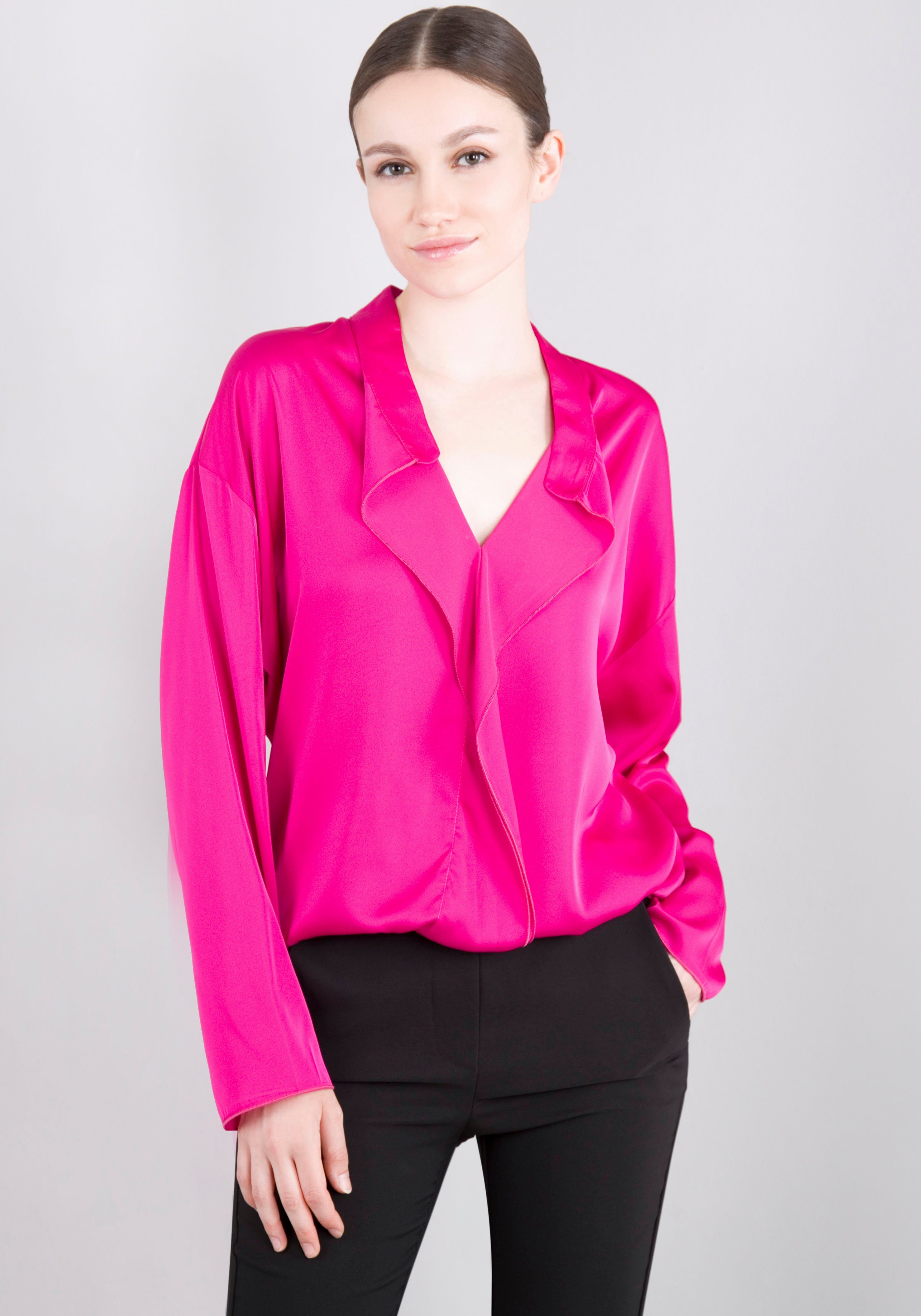 IMPERIAL Blouse met lange mouwen