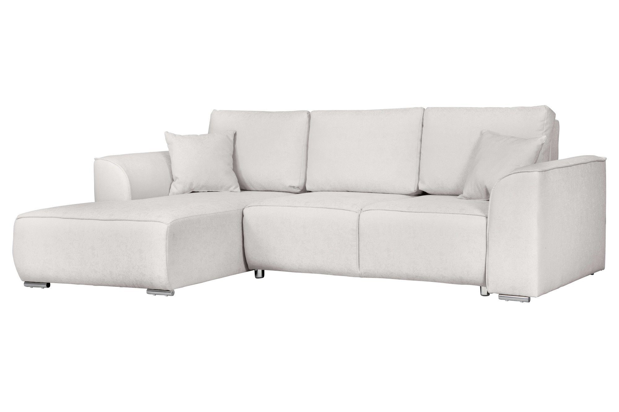 INOSIGN Hoekbank BEATRICE optionele slaapbank met bedlade, B/D/H: 265/170/86 cm