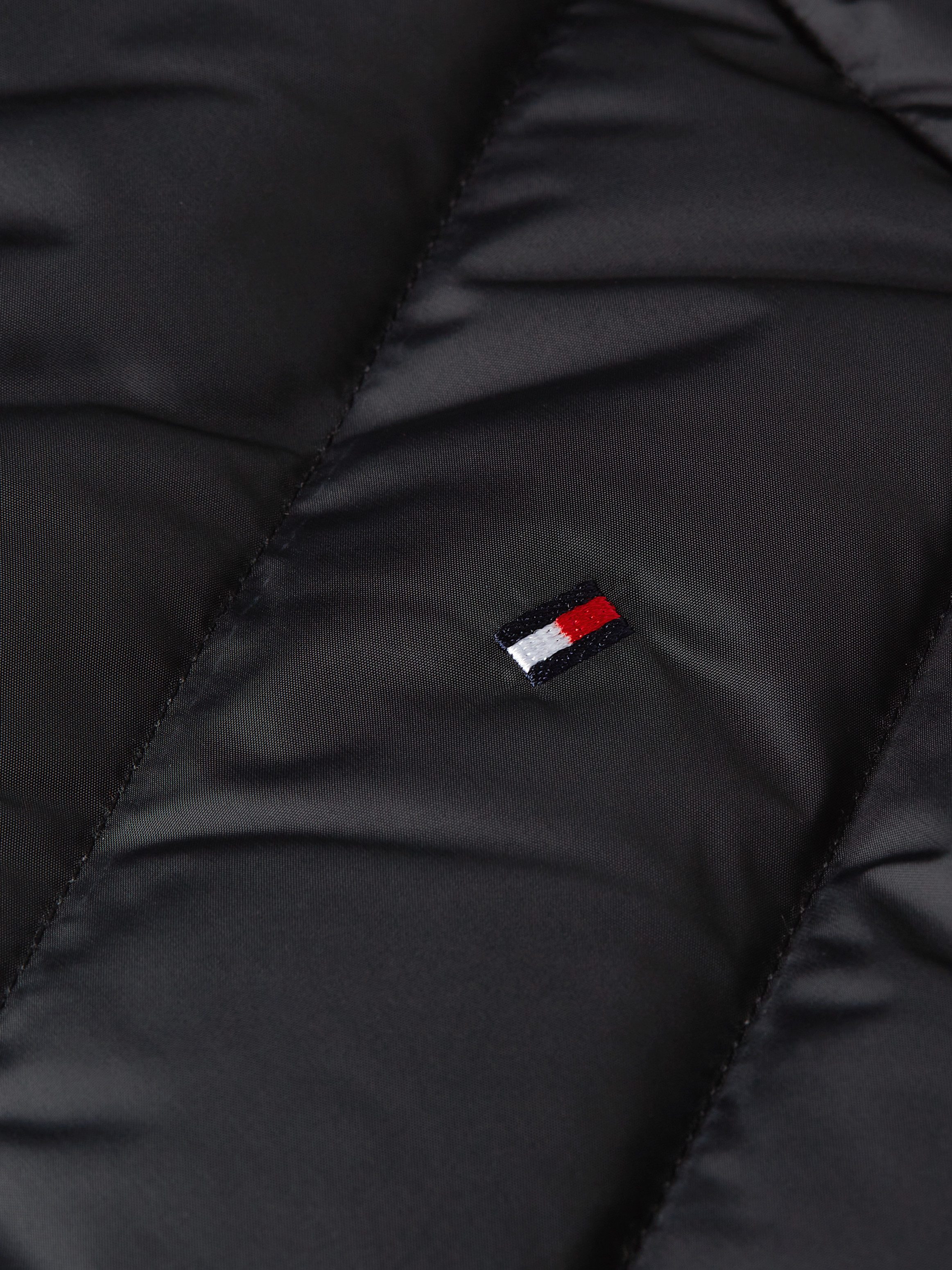 Tommy Hilfiger Bodywarmer CHEVRON MW PADDED VEST met gemiddelde vulling en tommy hilfiger merklabel