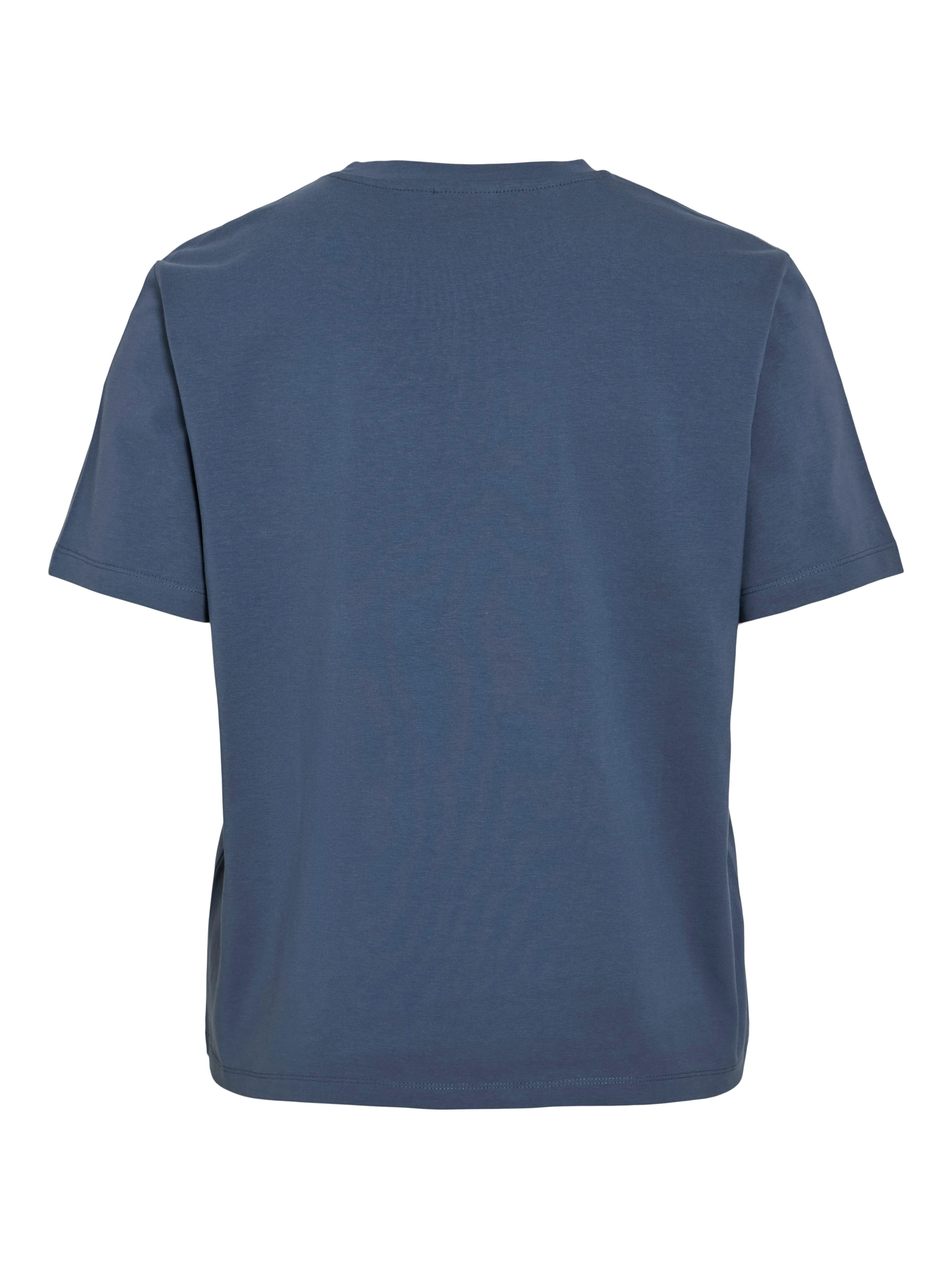 Vila Shirt met korte mouwen VINORA S/S T-SHIRT - NOOS