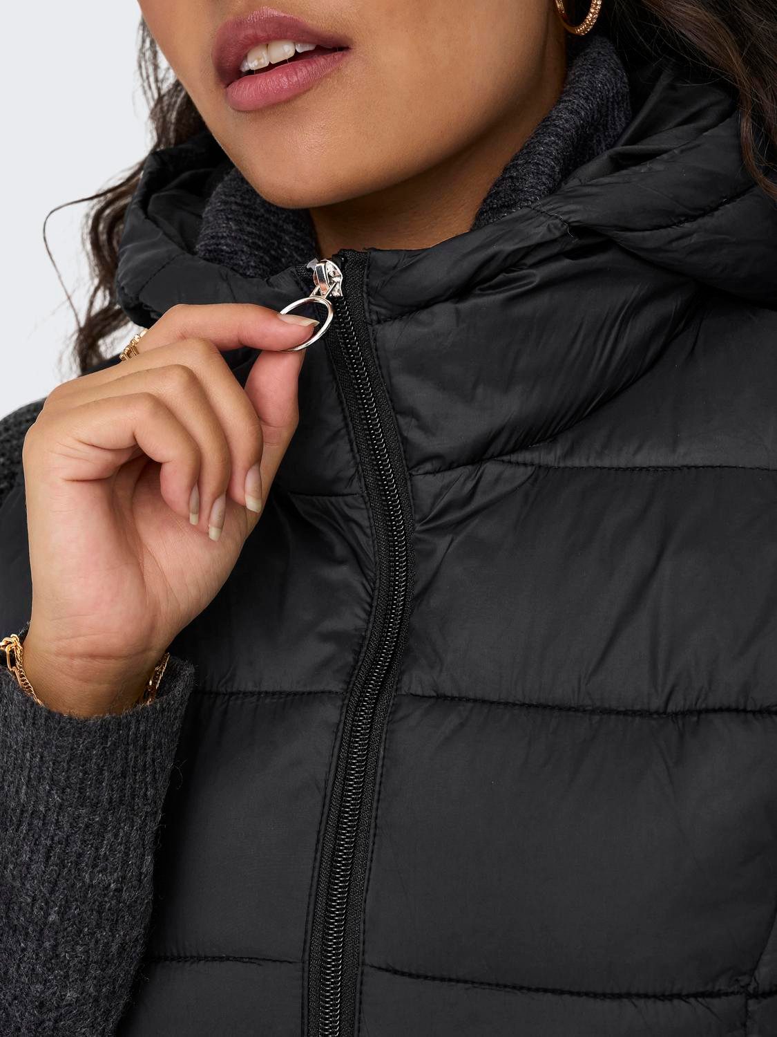 JDY Bodywarmer JDYZULU LONG HOOD WAISTCOAT OTW NEW NOOS