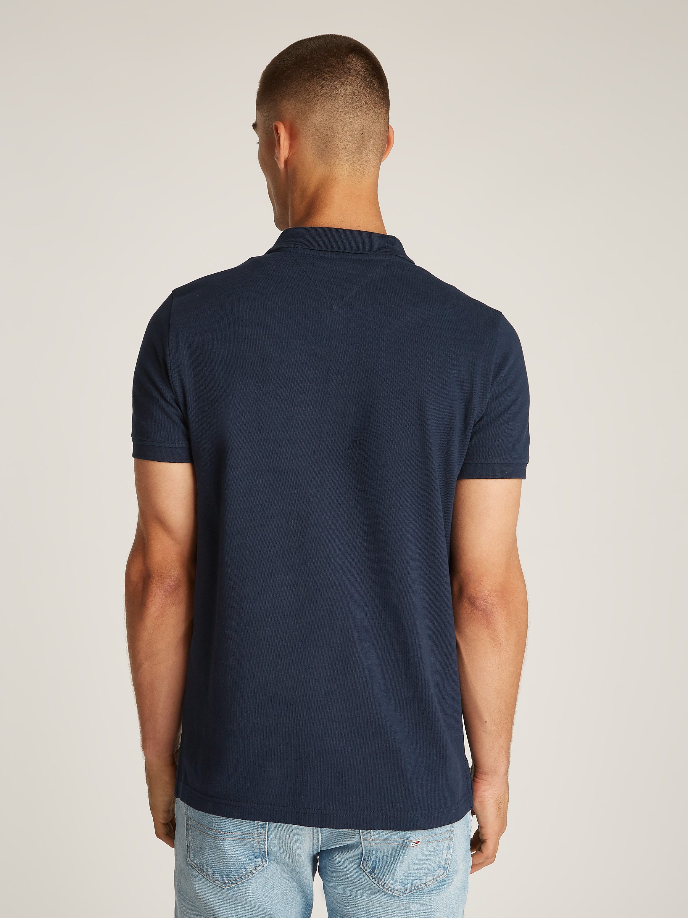 TOMMY JEANS Poloshirt TJM SLIM PLACKET POLO