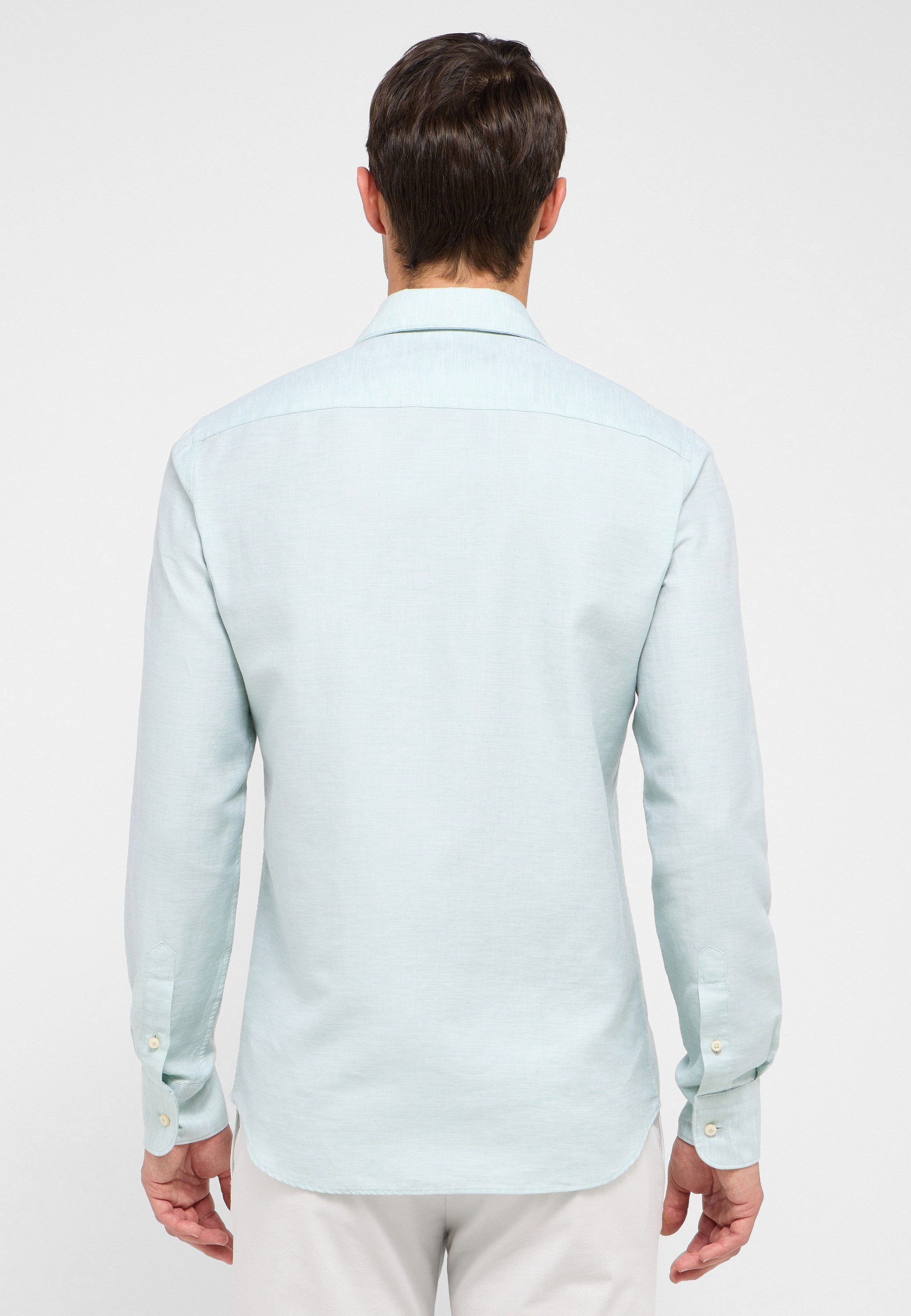 Eterna Overhemd met lange mouwen Slim fit EASY IRON (gemakkelijk te strijken)