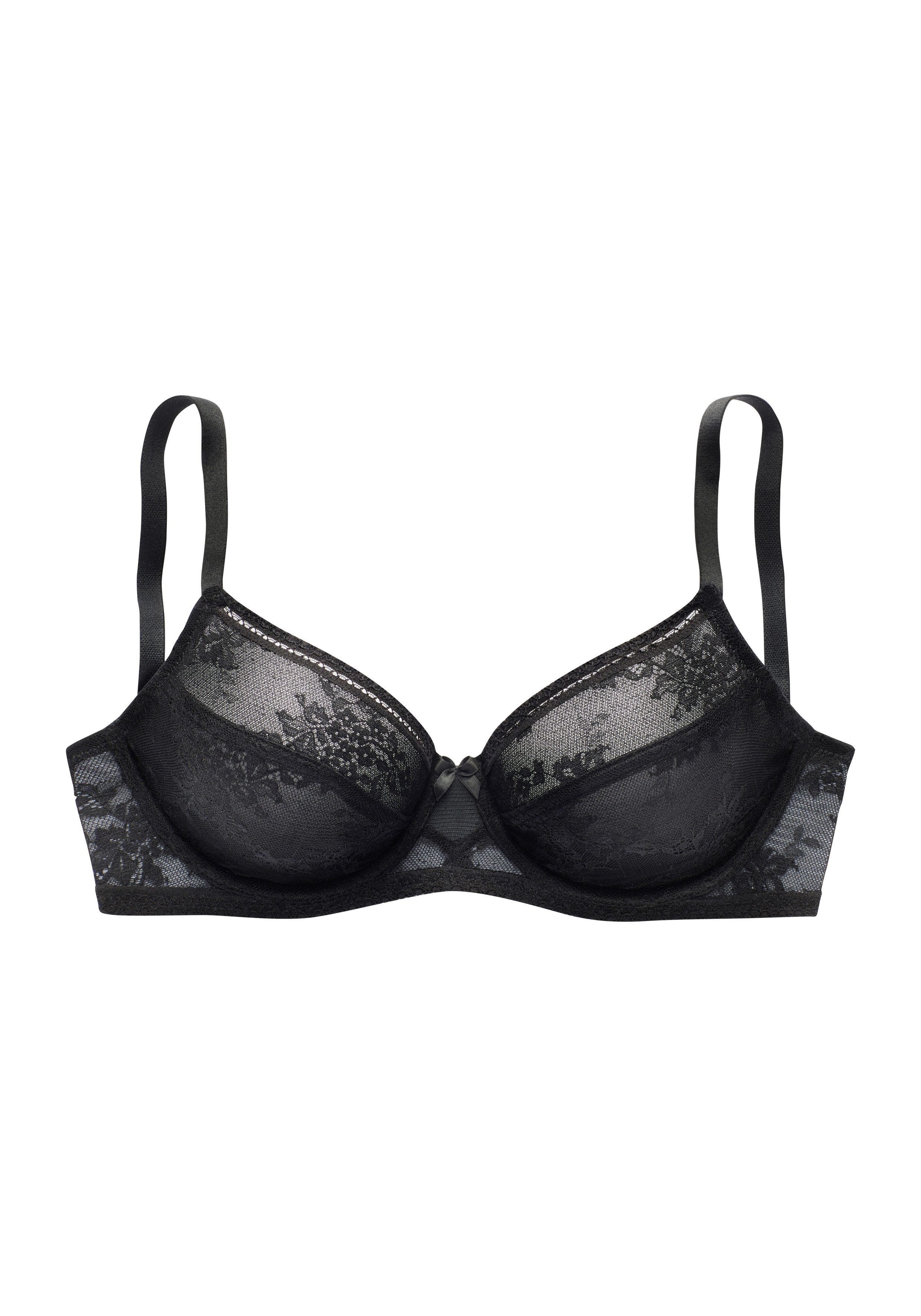 Lascana Beugel-bh van fijne jacquardkant, sexy lingerie