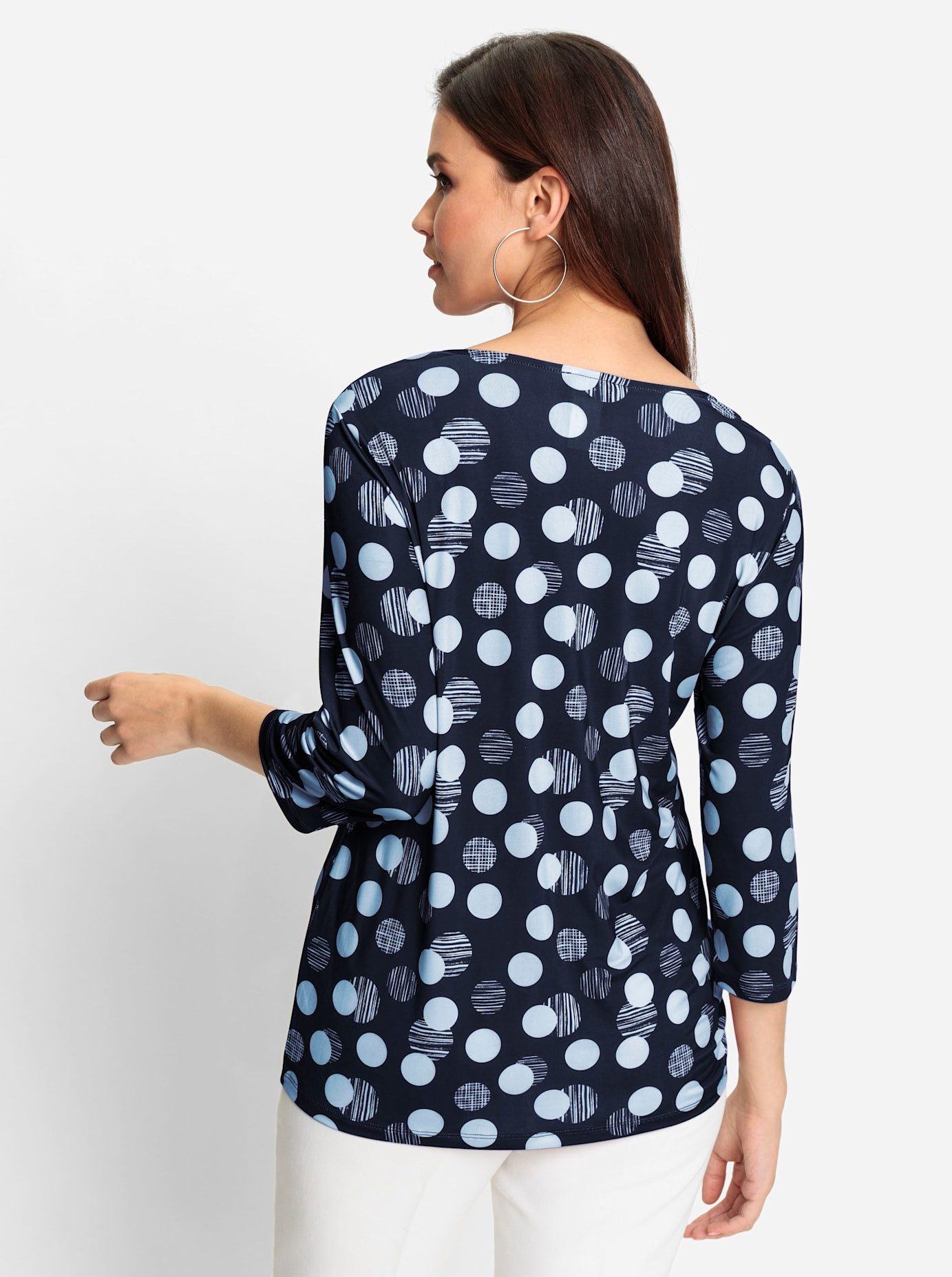 Lady Shirt met print Shirt met ronde hals (1-delig)