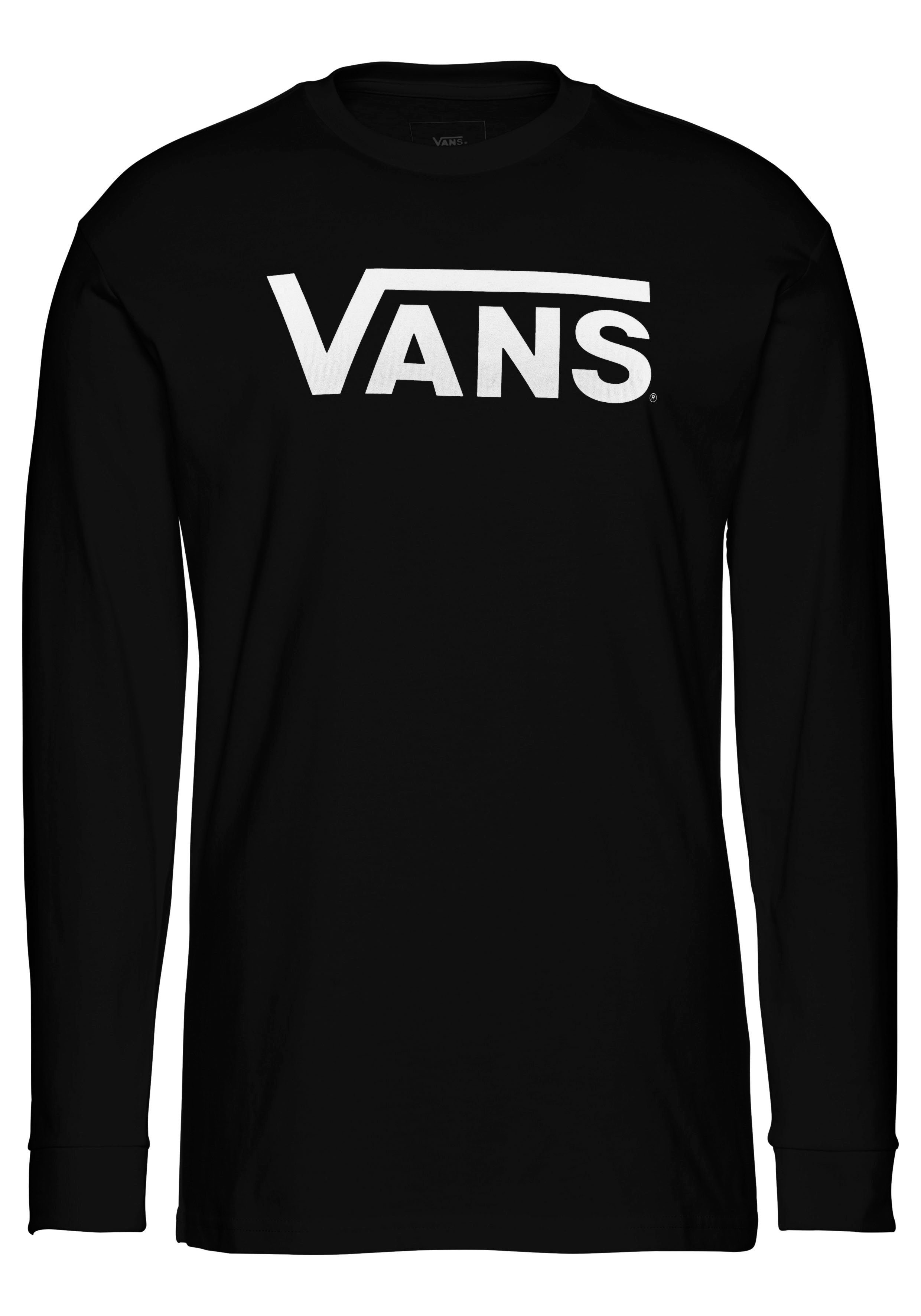 Vans Shirt met lange mouwen VANS CLASSIC LS met grote logoprint