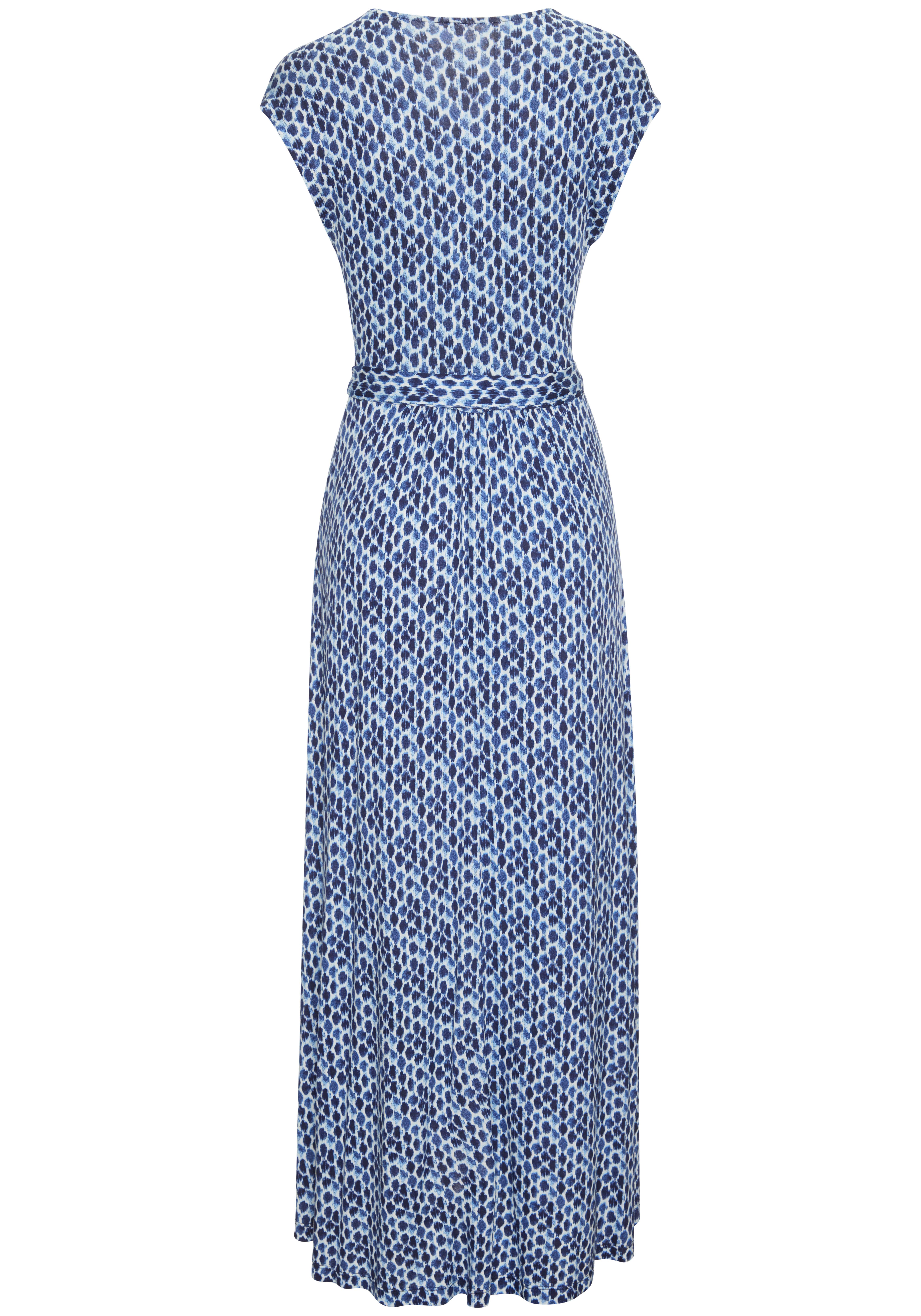 Lascana Maxi-jurk met bindriem, zomerjurk, strandjurk