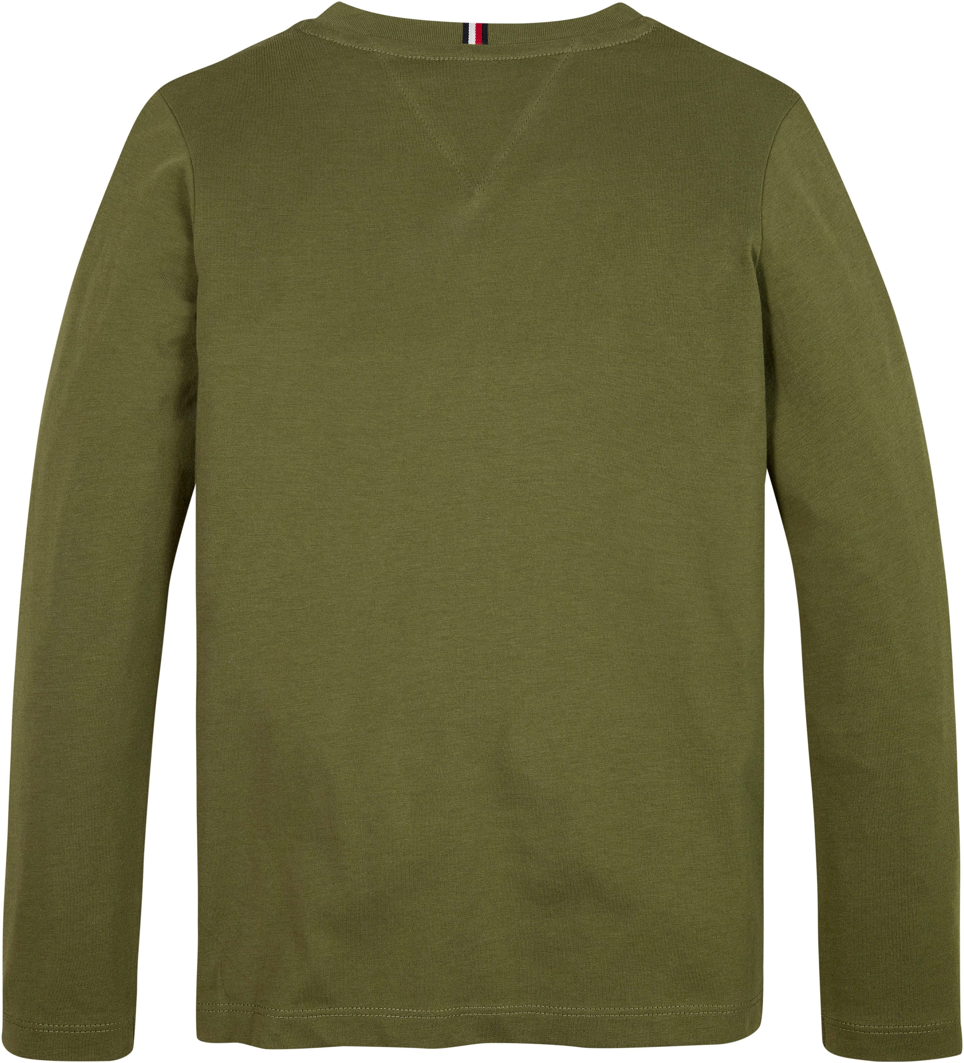Tommy Hilfiger Shirt met lange mouwen U ESSENTIAL TEE L S Kinderen tot 16 jaar met logo-opdruk