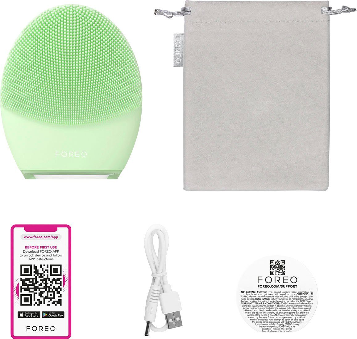 FOREO Elektrische gezichtsreinigingsborstel LUNA™ 4 combination skin