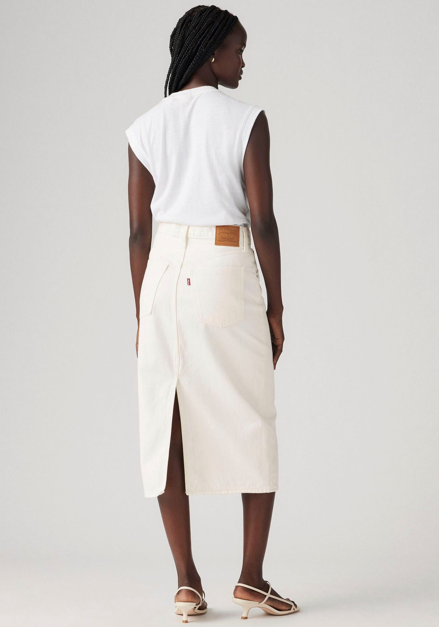 Levi's® Jeans rok HR BACK SLIT SKIR