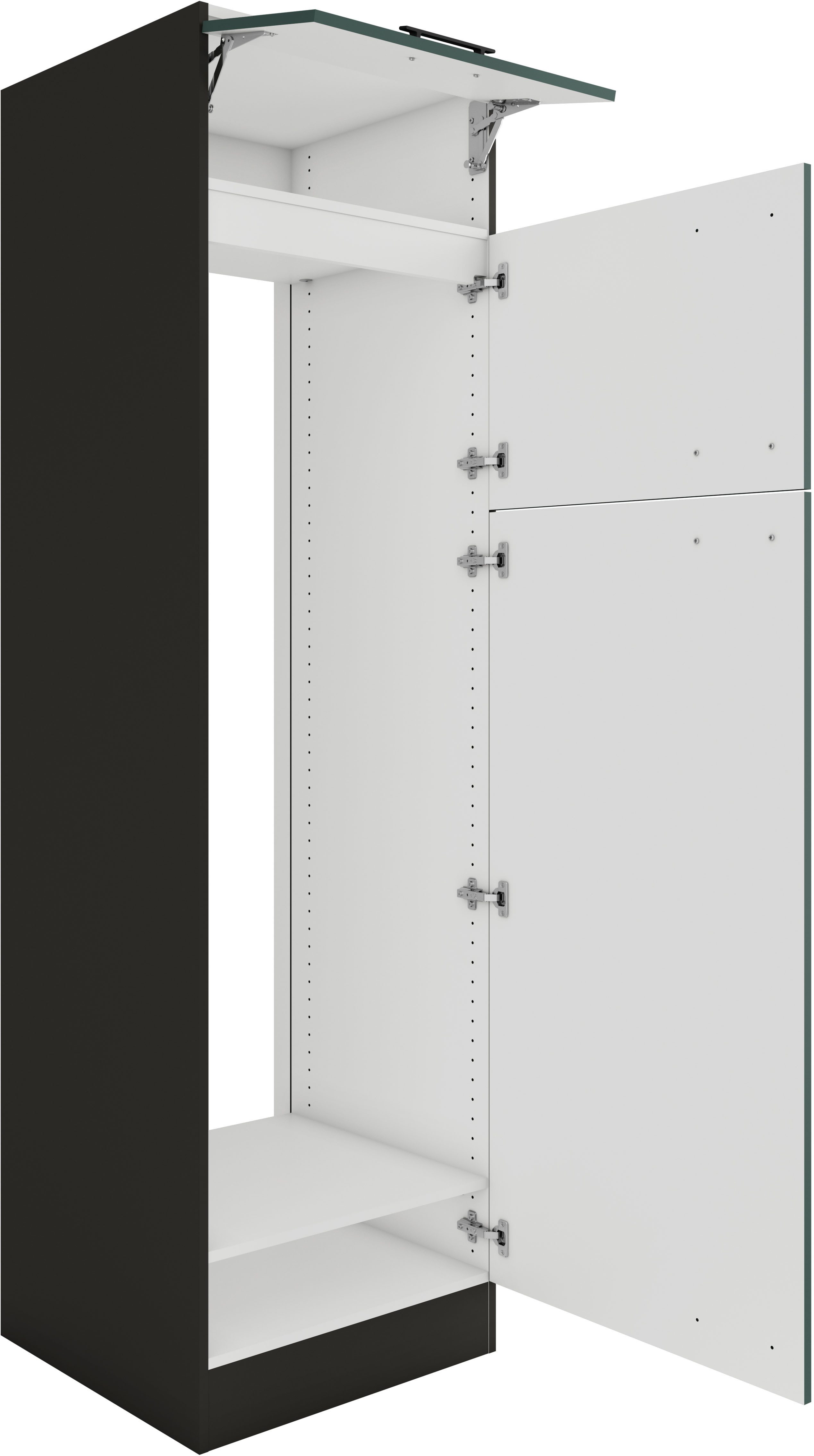 OPTIFIT Koelkastombouw Palma Breedte 60 cm, niche-afmetingen B/D/H 56,7/55,5/144,6 cm