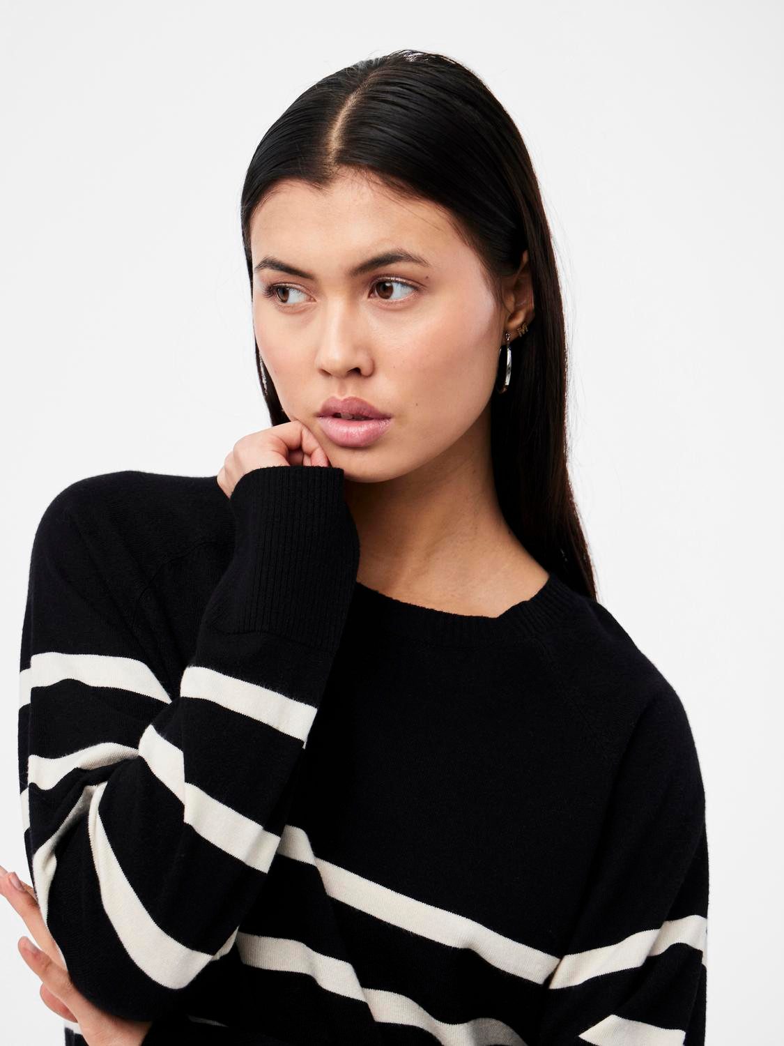 pieces Trui met ronde hals PCSIA LS KNIT NOOS BC