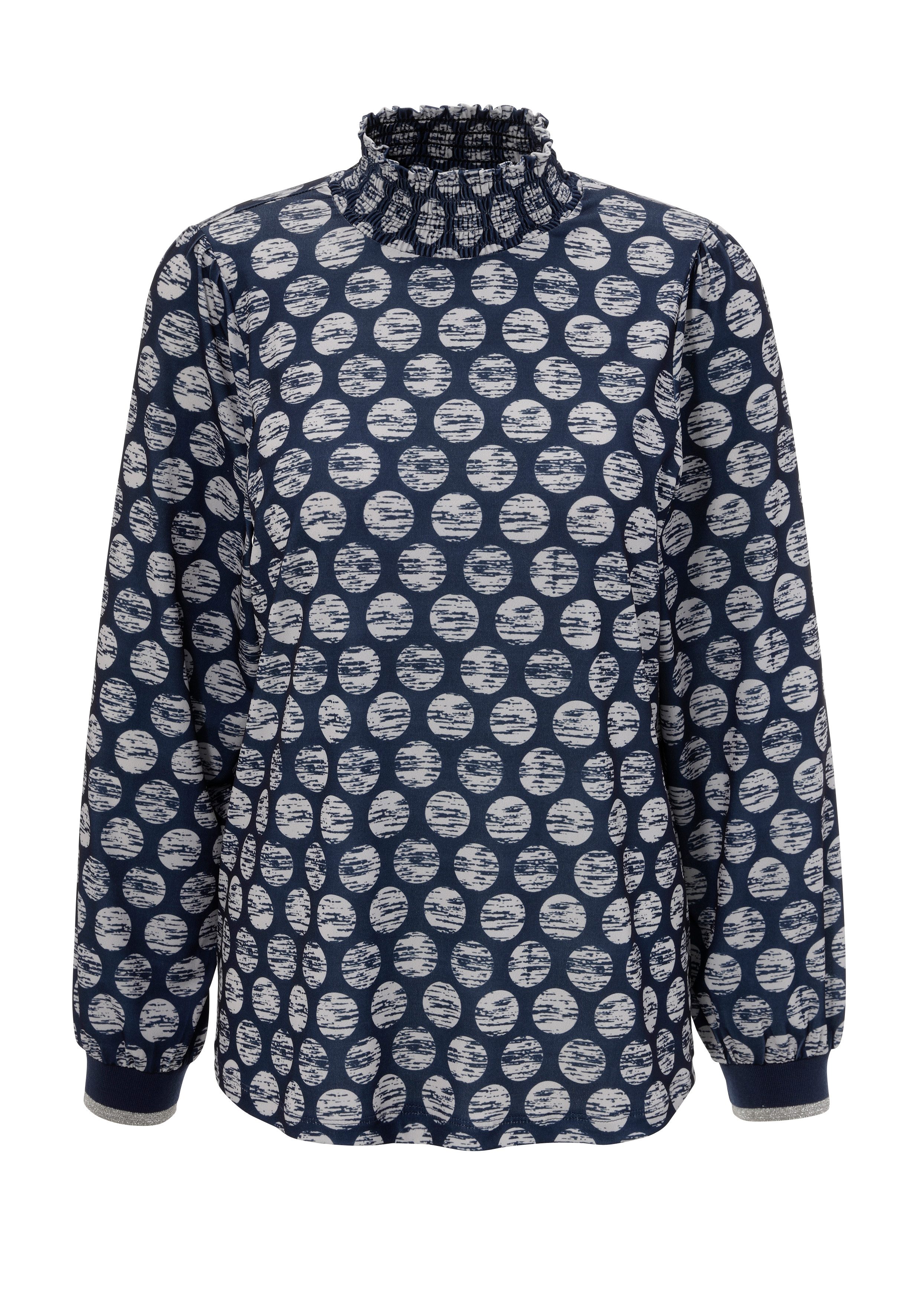 Aniston SELECTED Blouse zonder sluiting met gestreepte stippen - nieuwe collectie