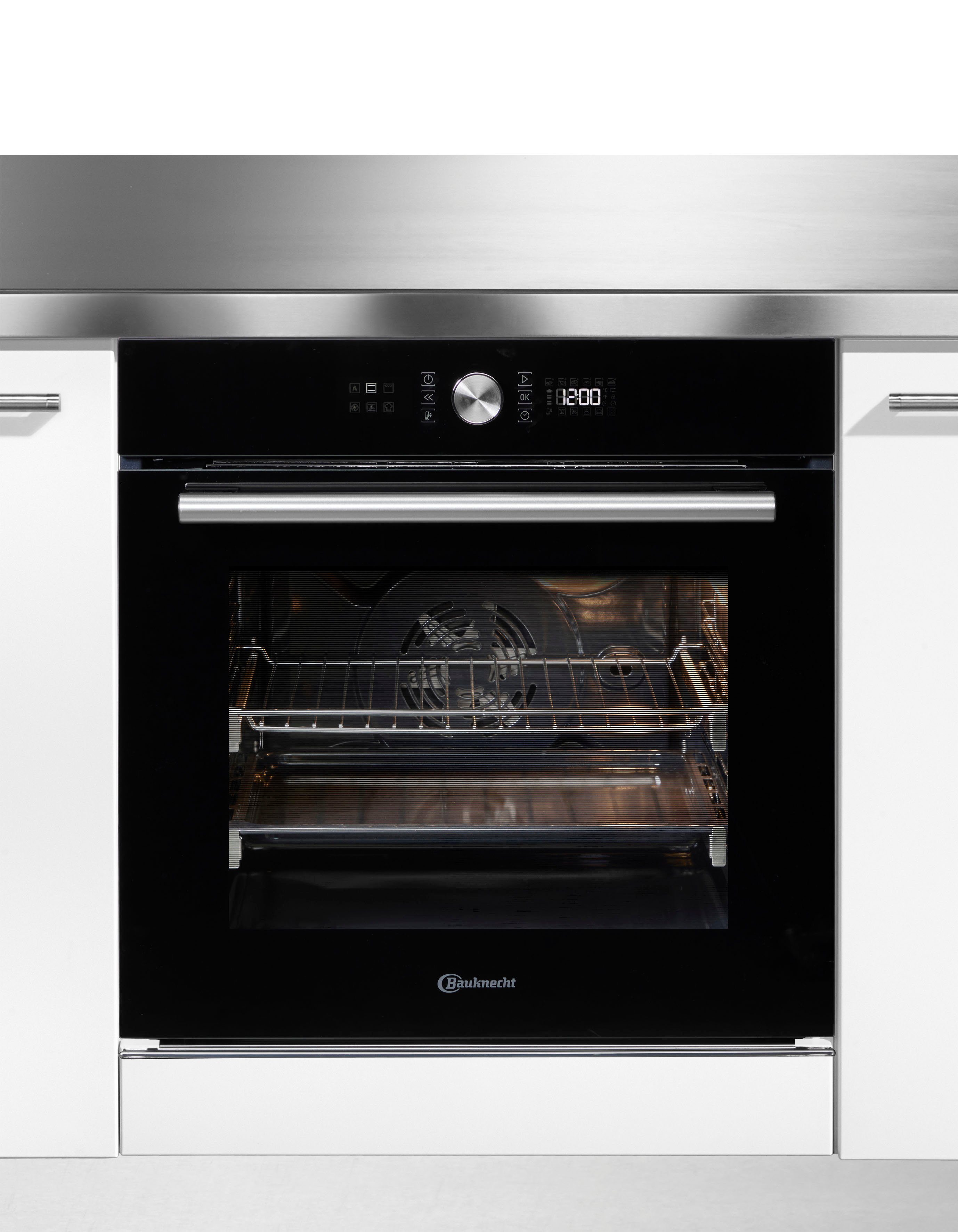 BAUKNECHT Inbouw ovenset BAKO 4 PF16 BLACK