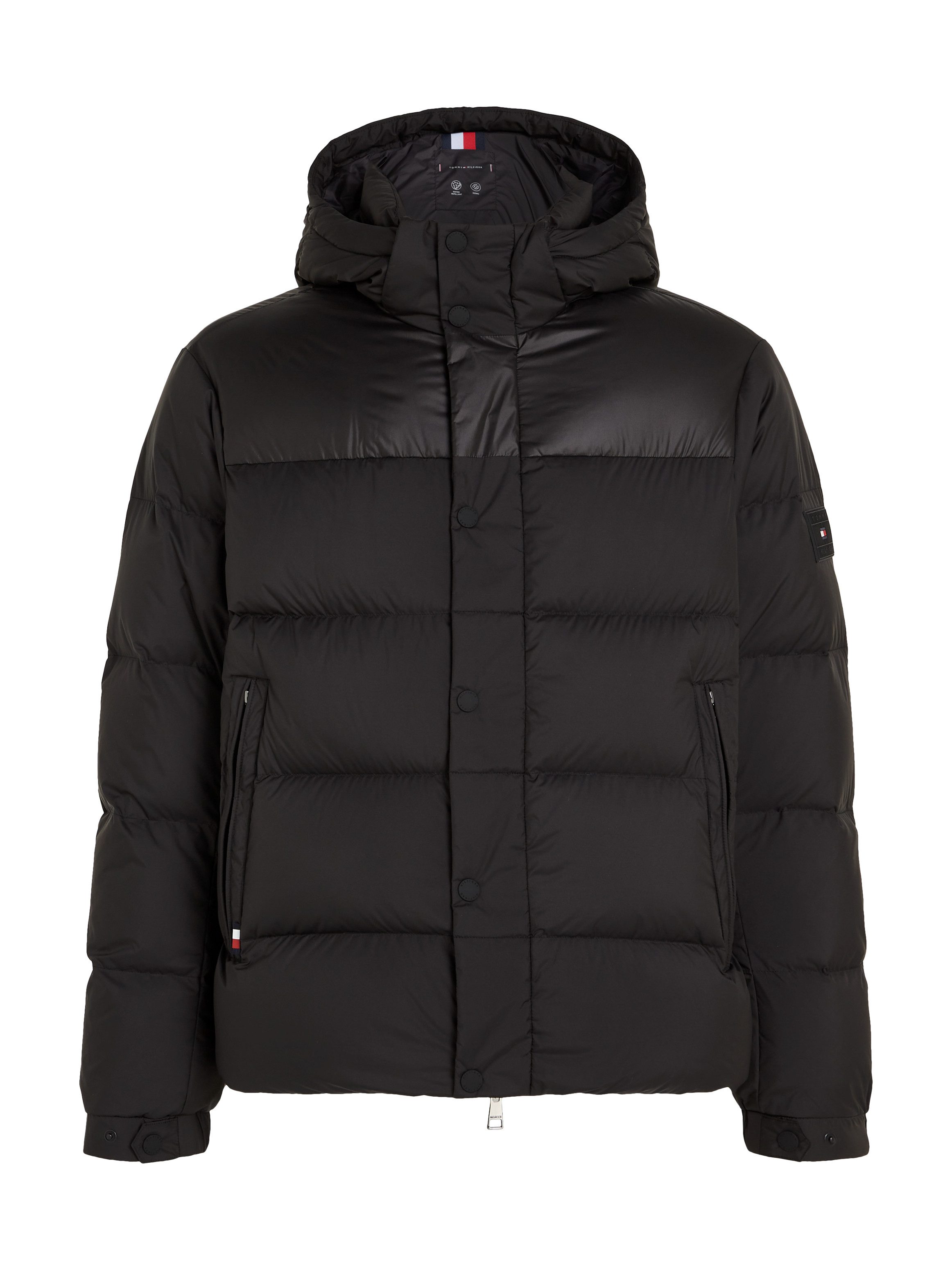 Tommy Hilfiger Gewatteerde jas MIX DOWN HOODED PUFFER JACKET
