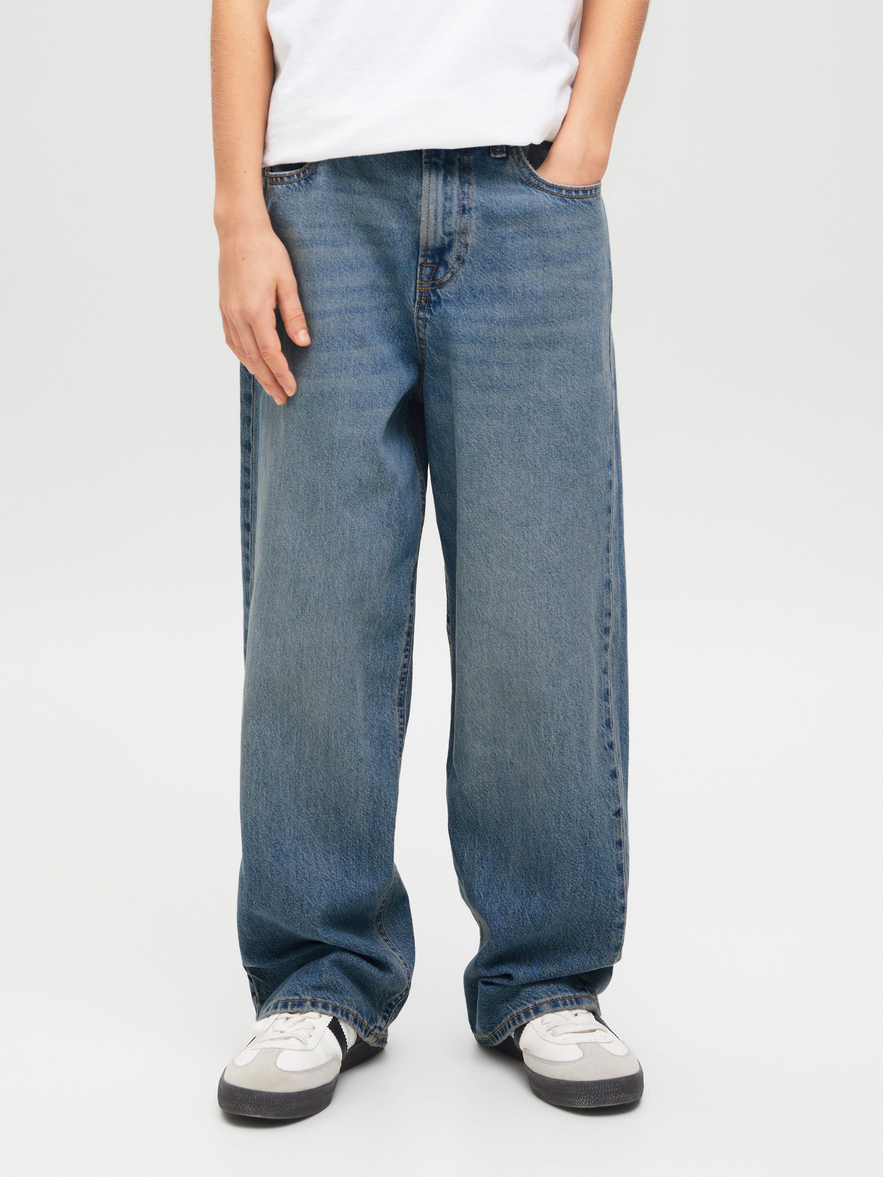 Jack & Jones Junior Relax fit jeans JJIRON JJORIGINAL SQ 203 NOOS JNR