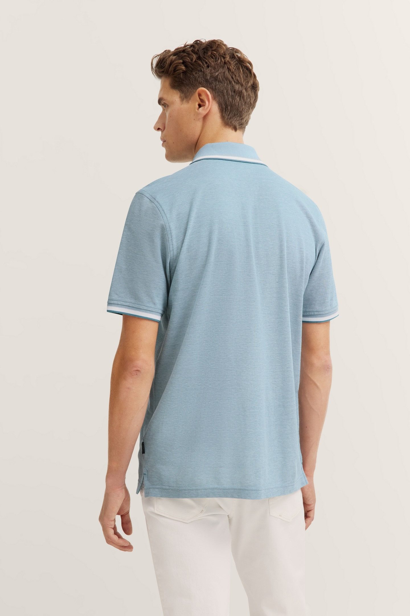 Bugatti Poloshirt gemaakt van katoen