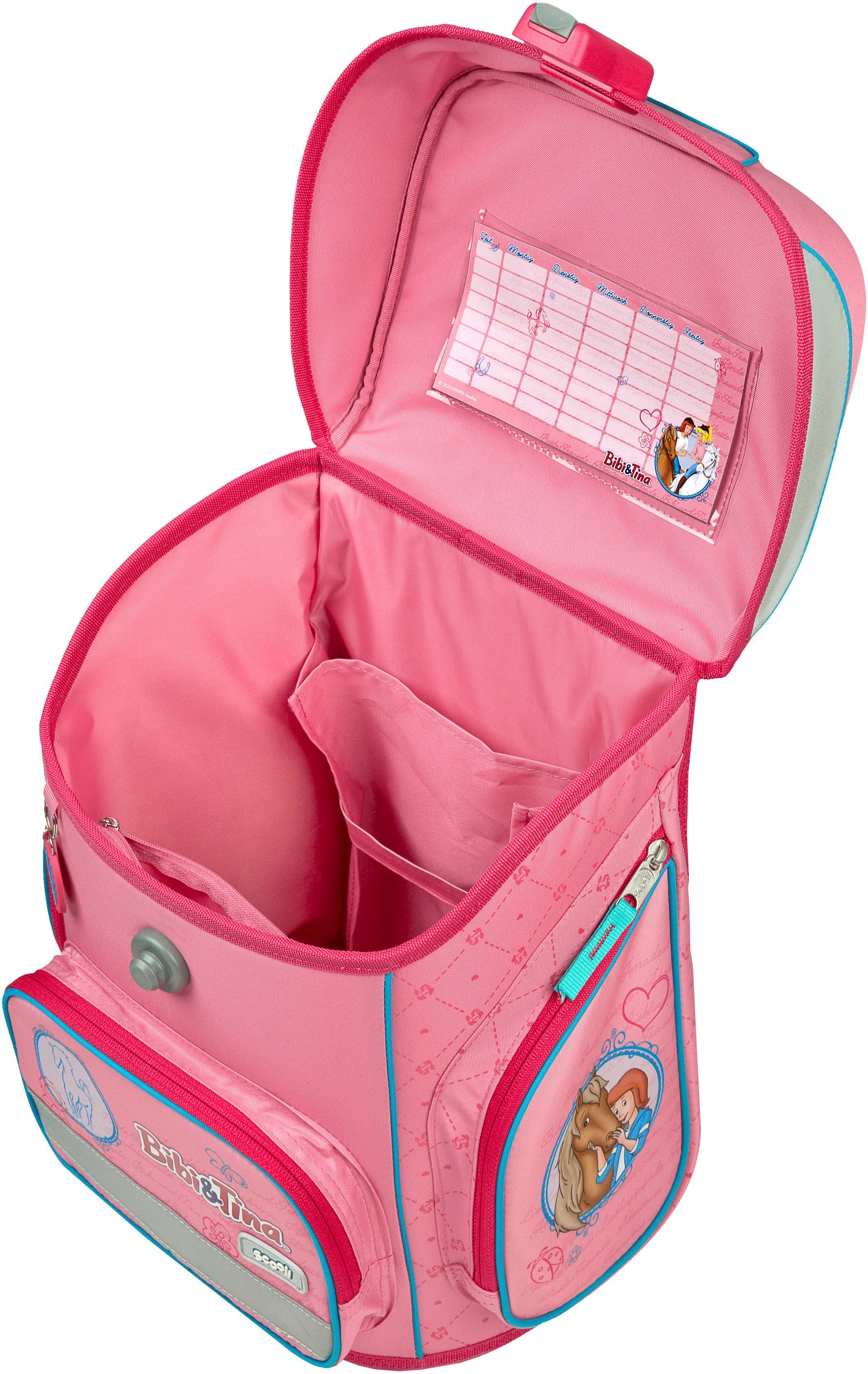 Scooli Schooltas EasyFit, Bibi & Tina (set, 5-delig)