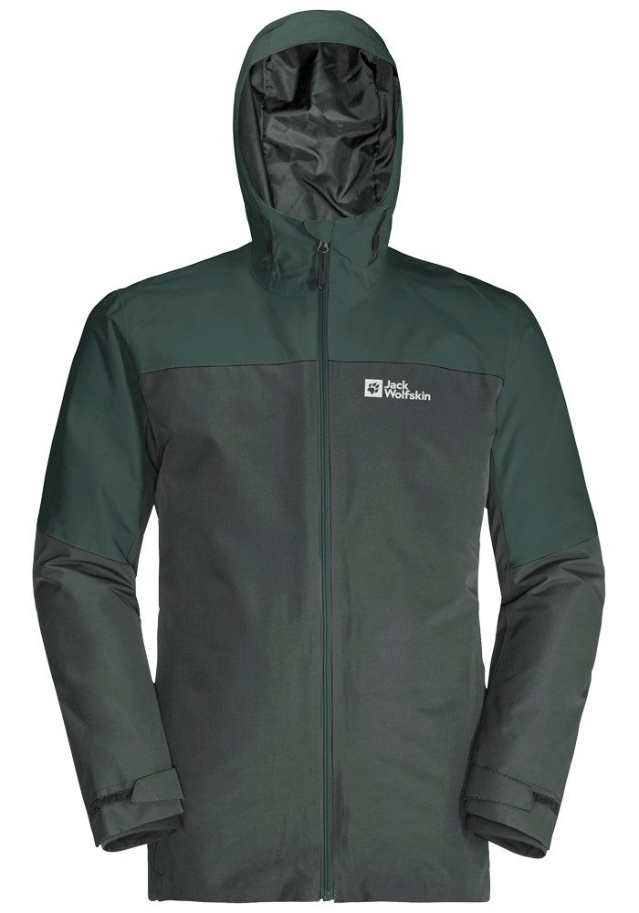 Jack Wolfskin Functioneel 3-in-1-jack GLAABACH 3-in-1 JKT M (2-delig)
