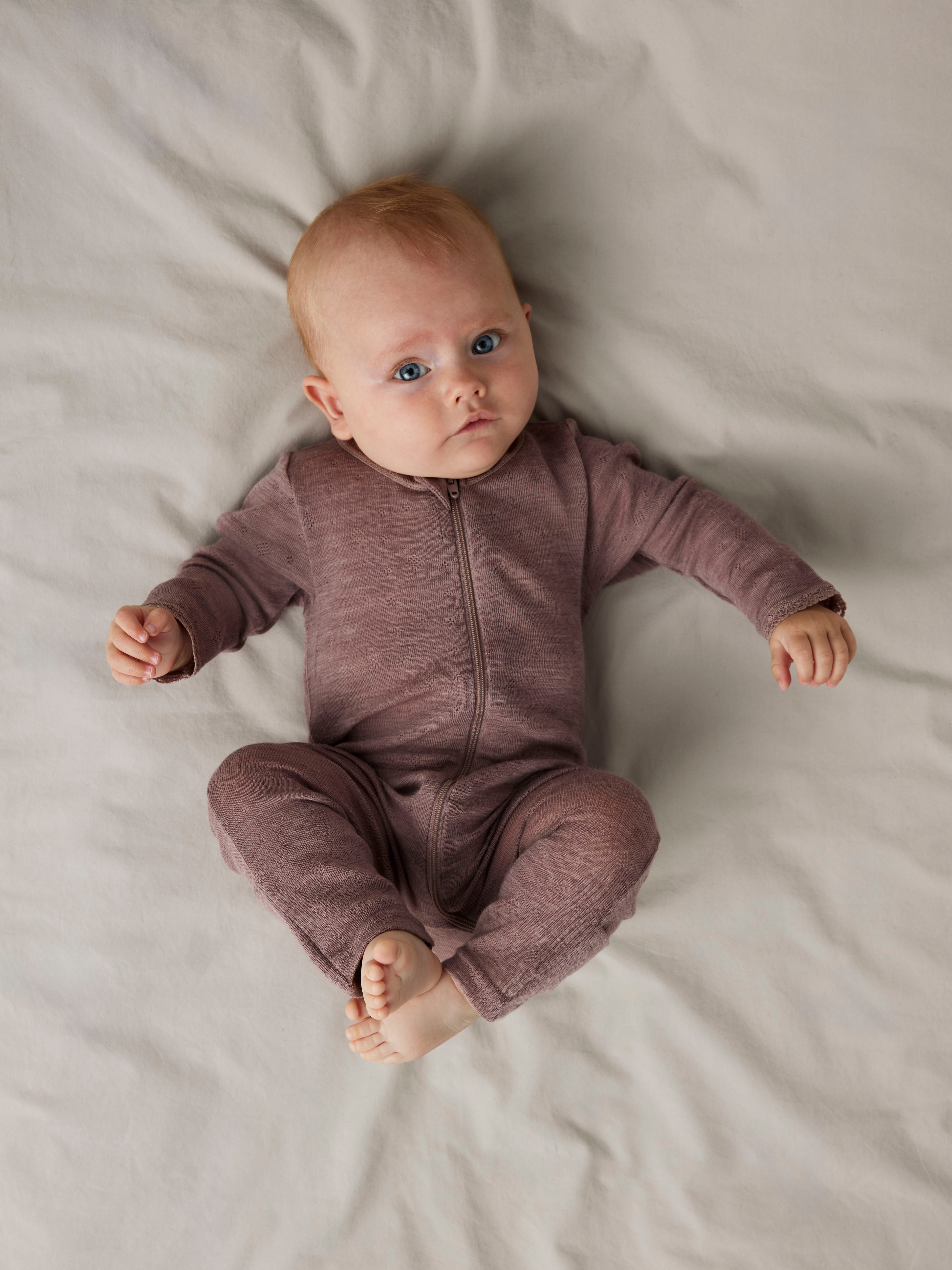 Name It Pyjama NBFWANG WOOL NEEDLE NIGHTSUIT SOLID NOOS