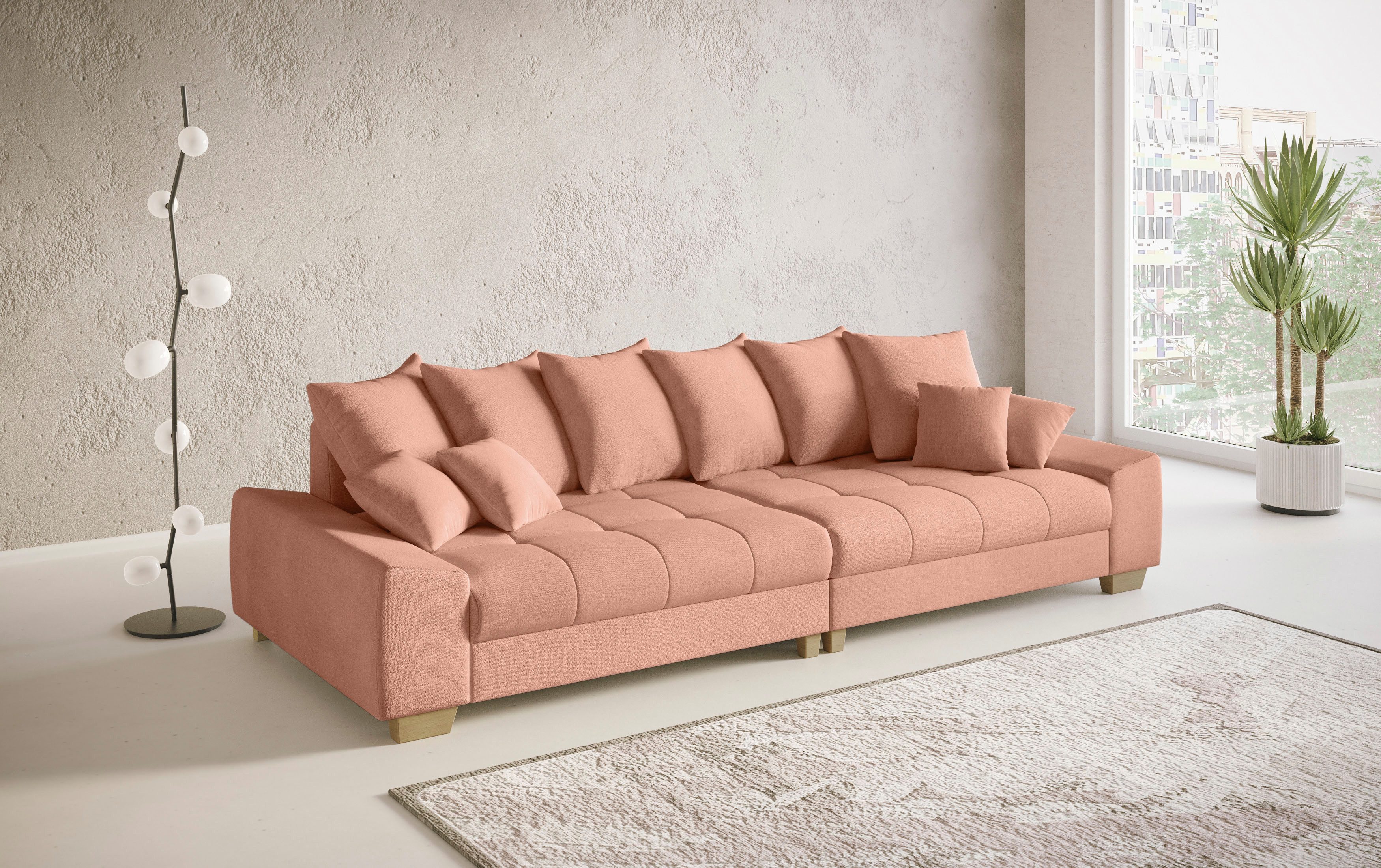 Mr. Couch Megabank Nikita II Optioneel met koudschuim bekleding, tot 140 kg belastbaar