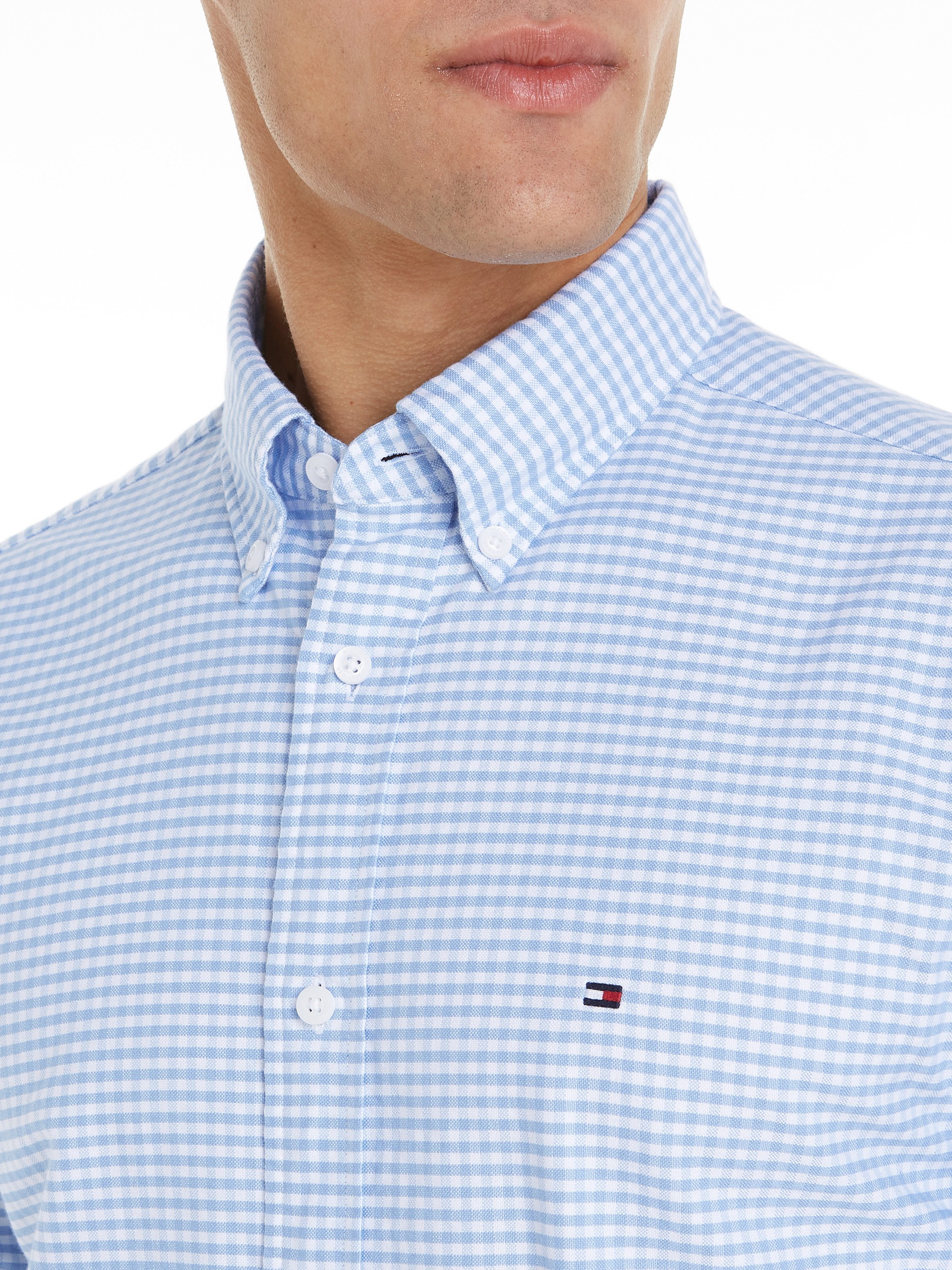 Tommy Hilfiger Overhemd met lange mouwen HERITAGE OXFORD GINGHAM RF SHIRT