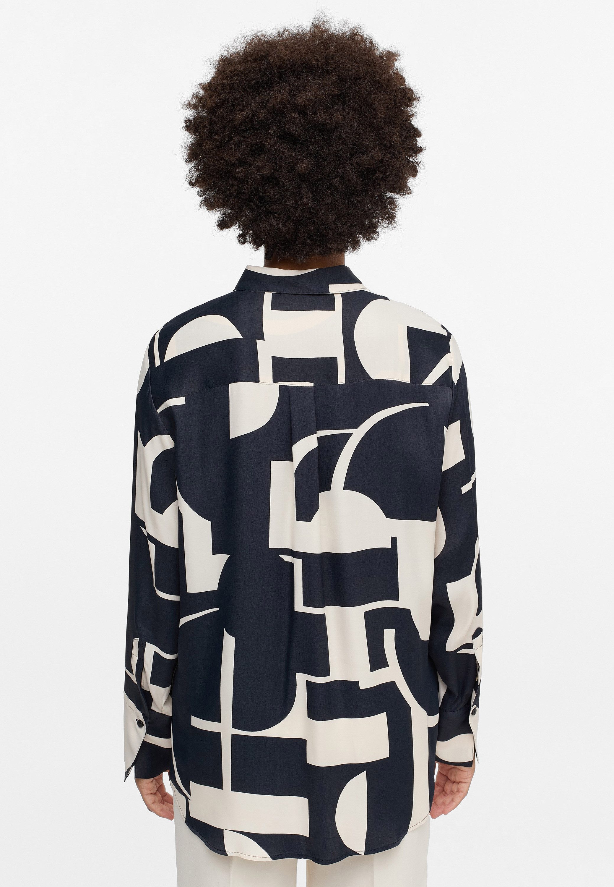 Eterna Overhemdblouse Loose fit