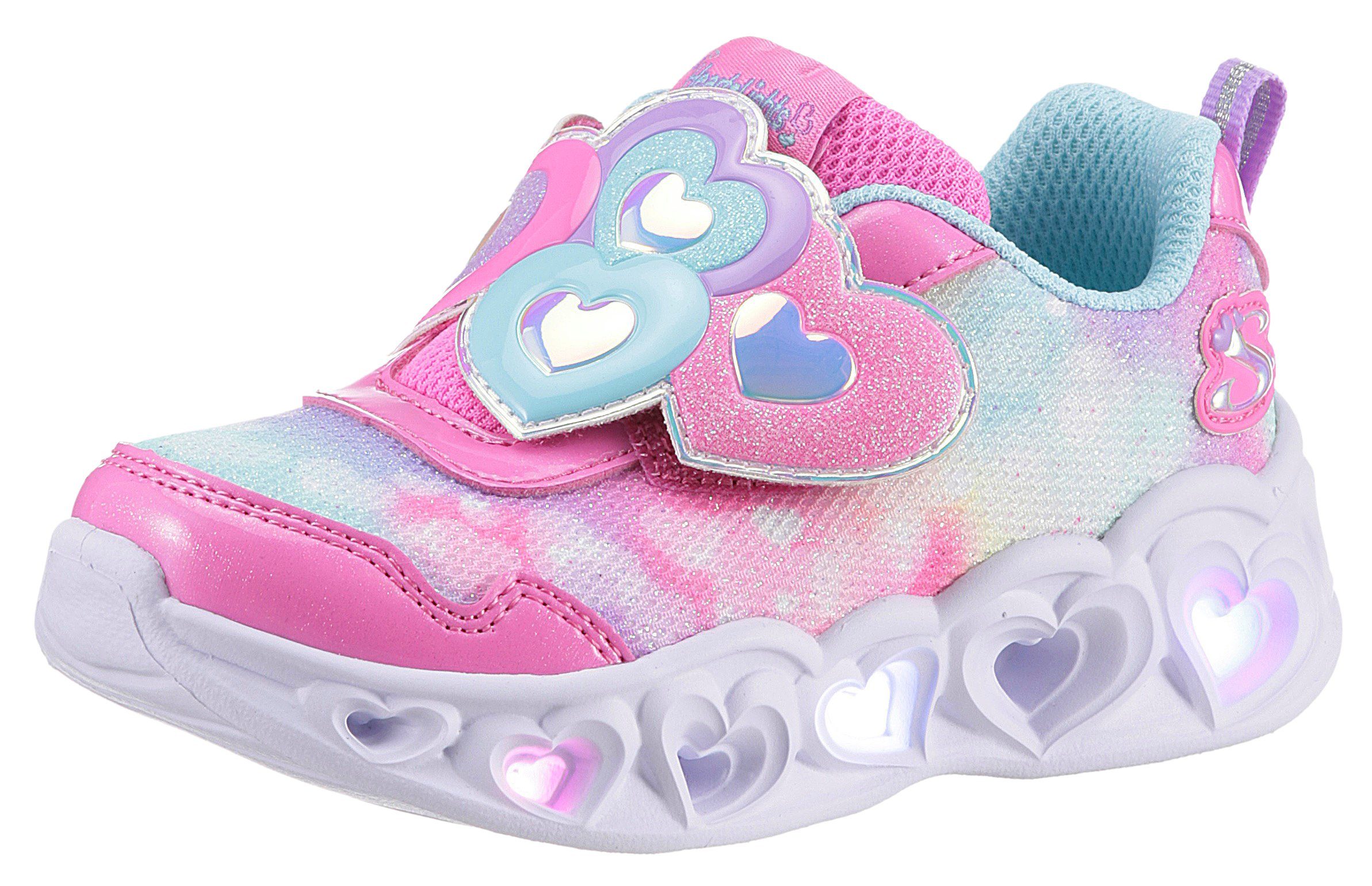 Skechers Kids Babyschoentjes Knipperschoen HEART LIGHTS - LOVIN REFLECTION ,...