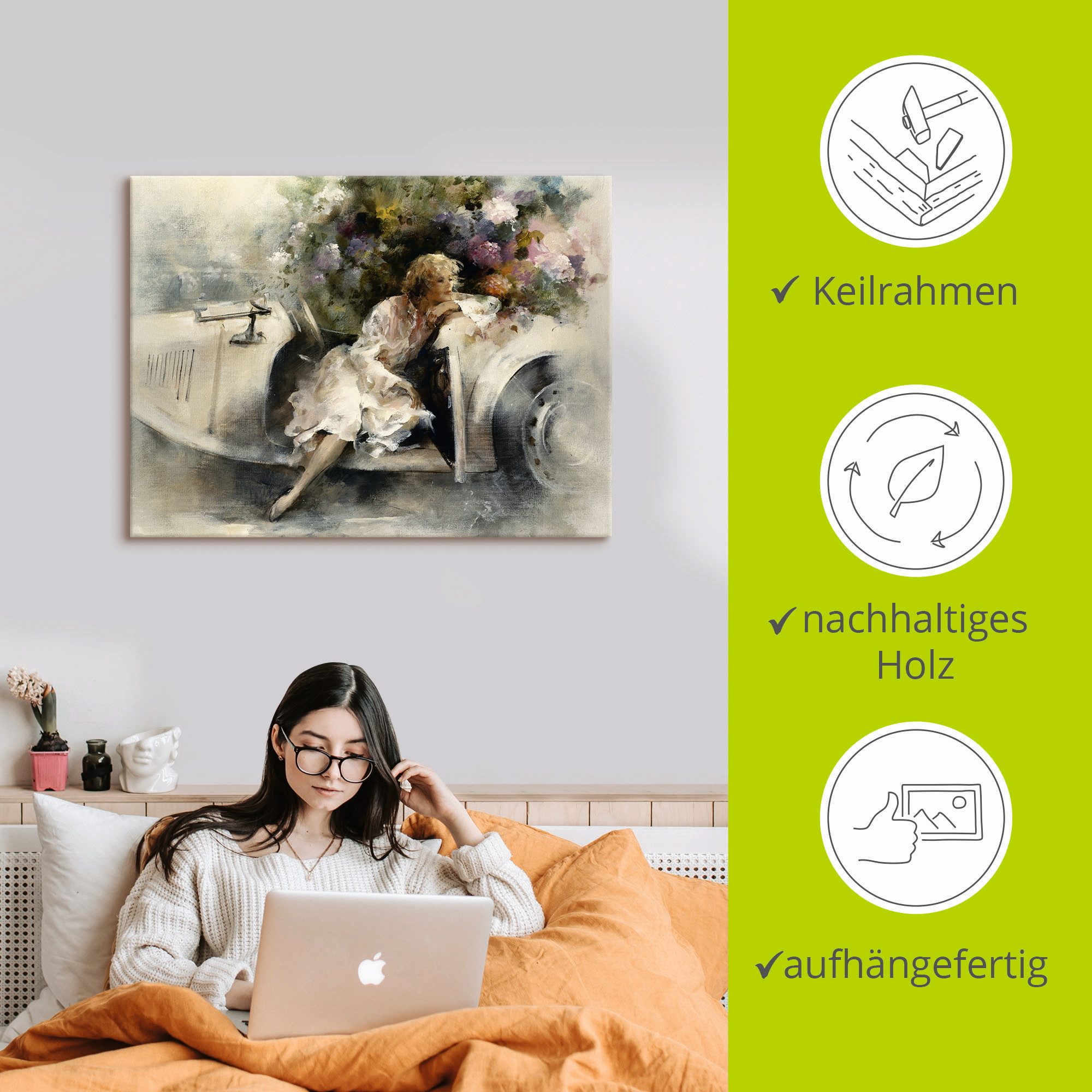 Artland Artprint Dagdromer als artprint op linnen, poster, muursticker in verschillende maten