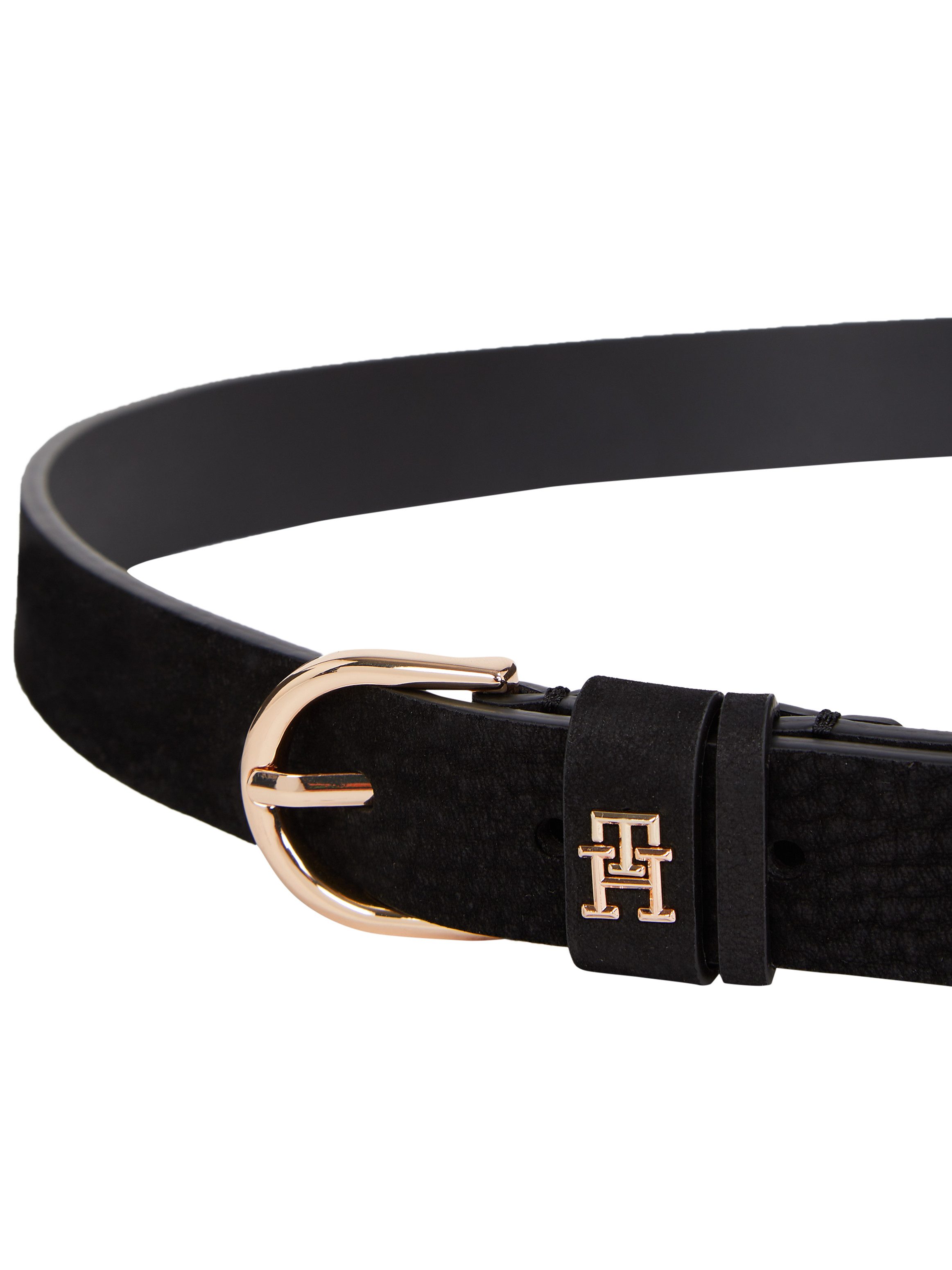 Tommy Hilfiger Leren riem ESSENTIAL EFFORTLESS 2.5 NUBUCK