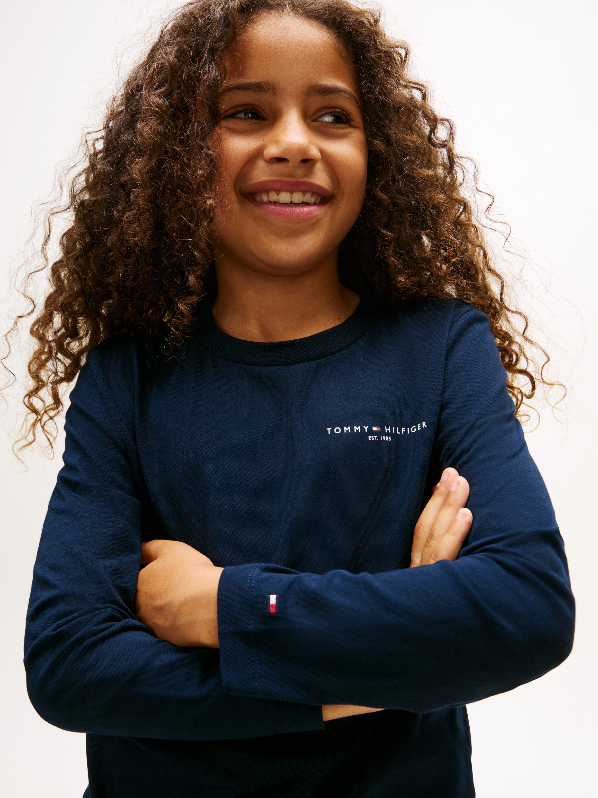 Tommy Hilfiger Shirt met lange mouwen MINI CORP T-SHIRT LS