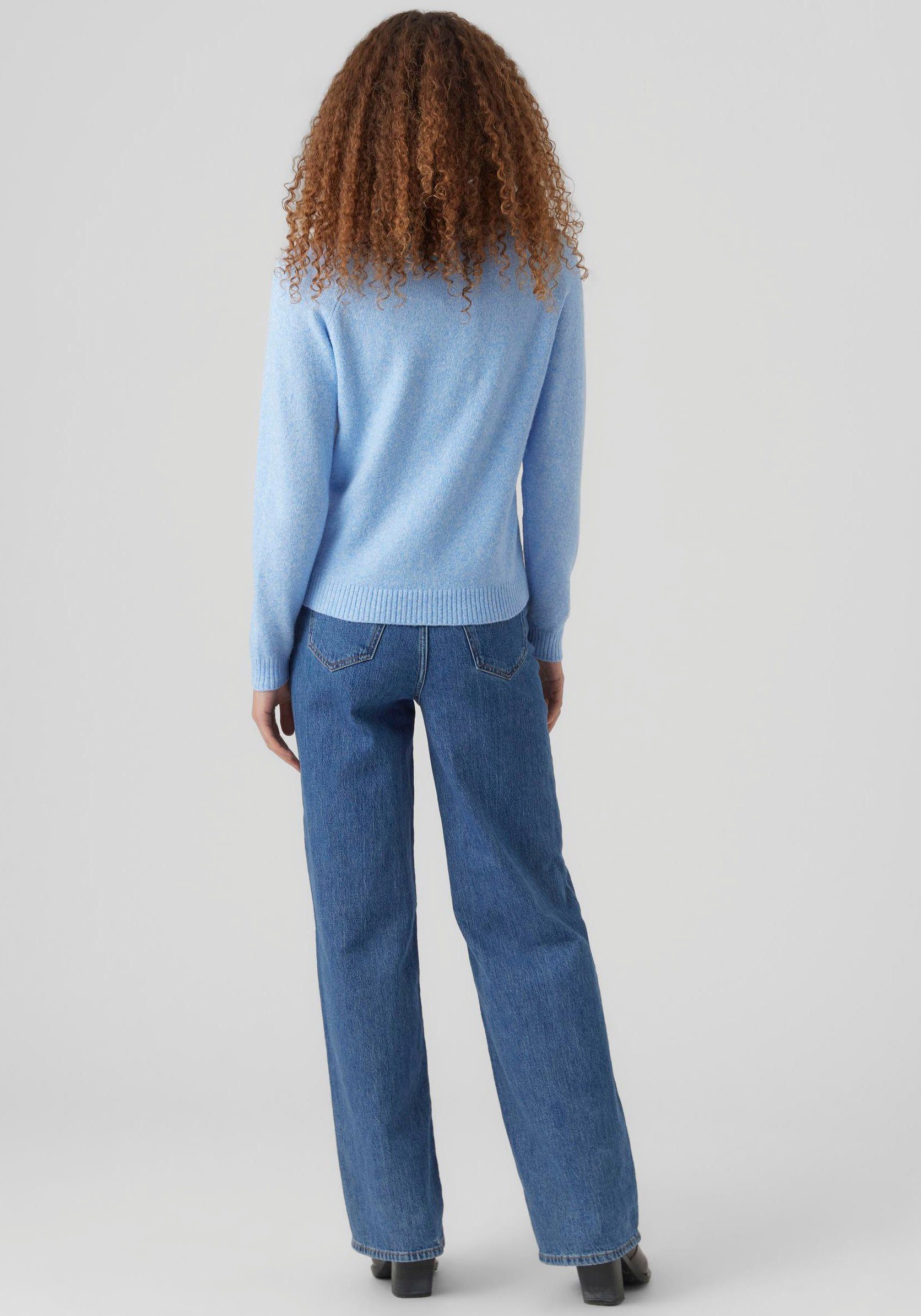 Vero Moda Trui met ronde hals VMDOFFY LS O-NECK BLOUSE GA NOOS