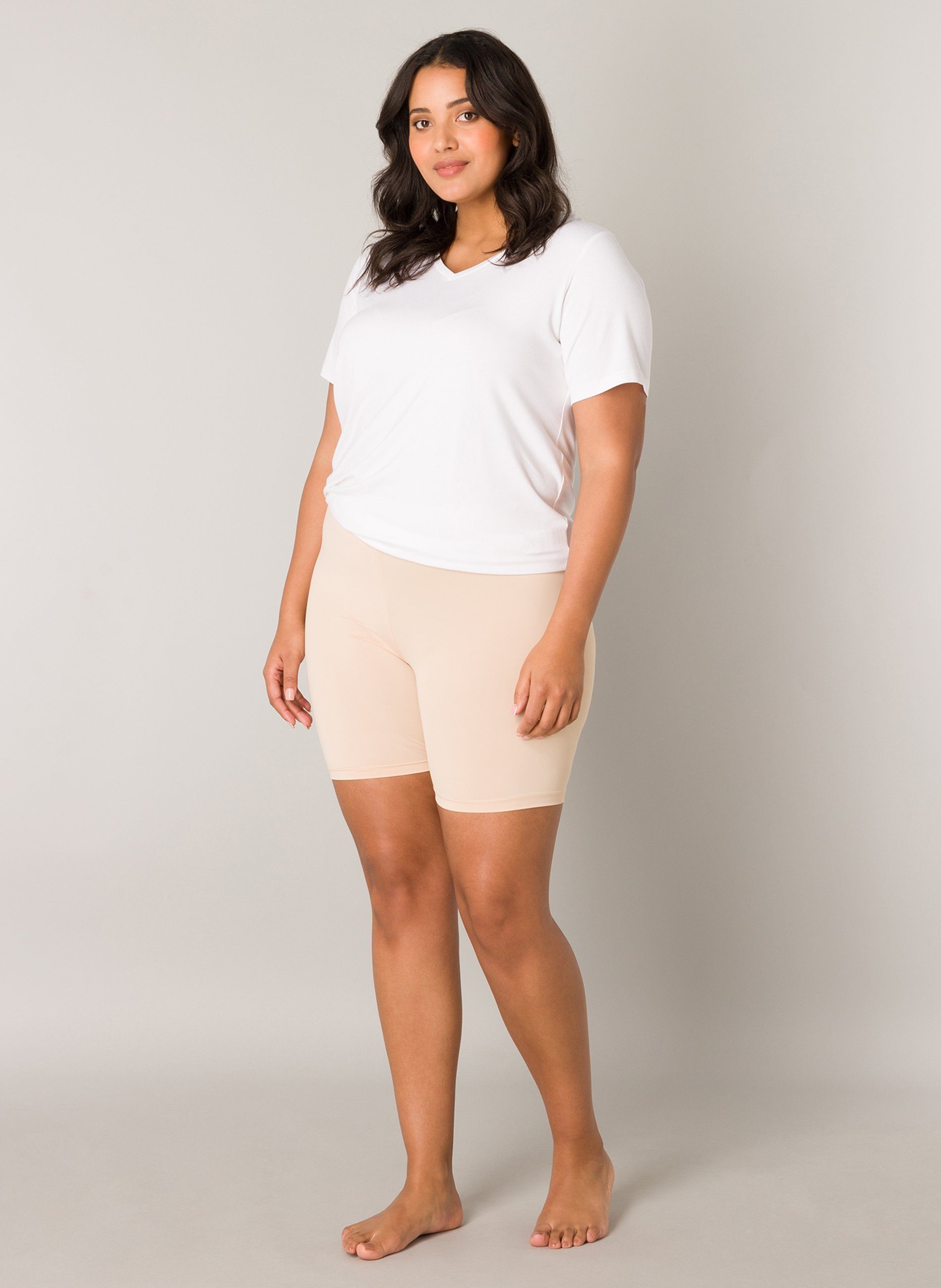 Base Level Curvy Short met elastaan