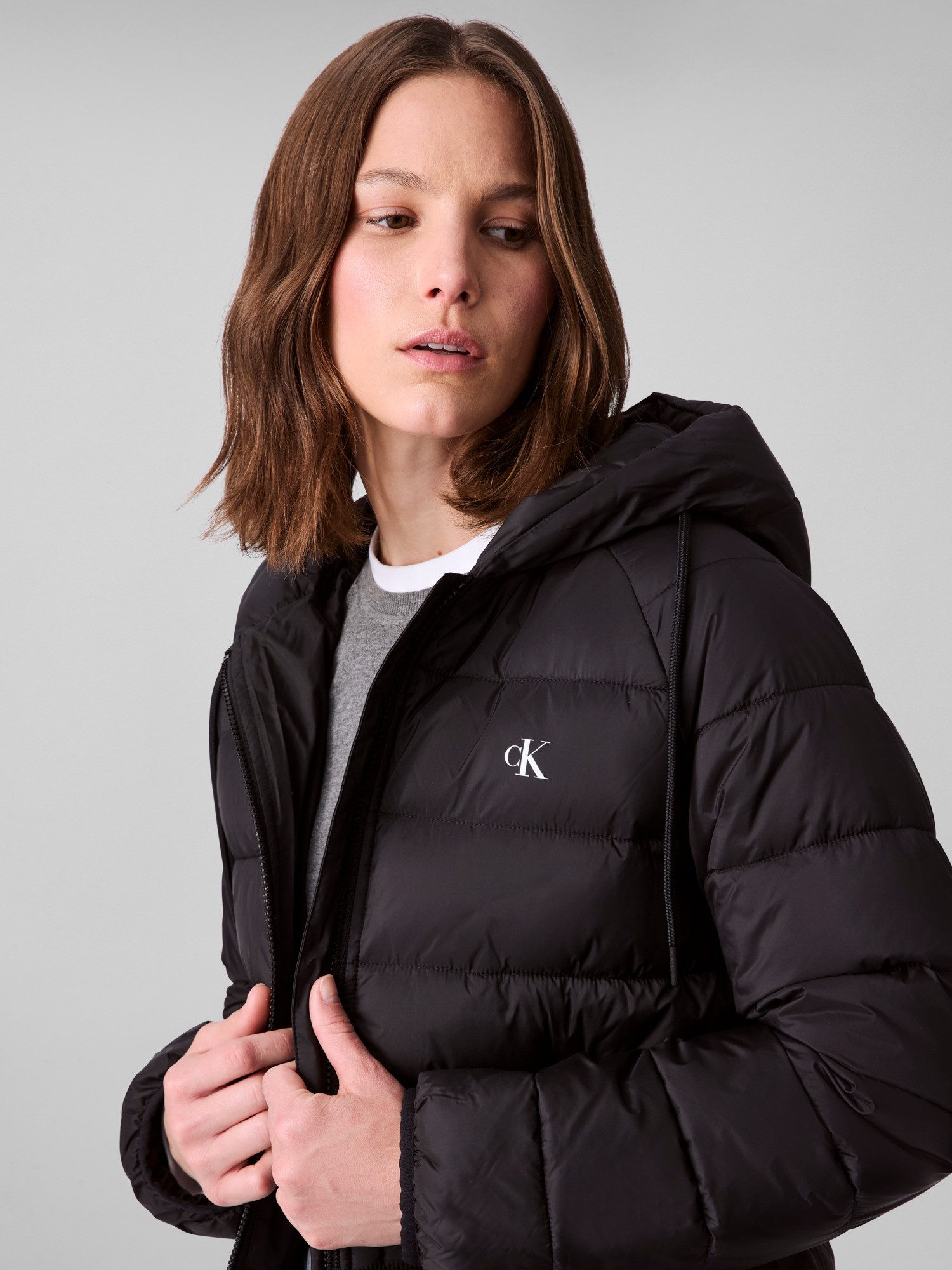Calvin Klein Gewatteerde jas LIGHTWEIGHT LOGO PUFFER