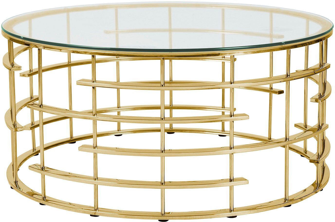 SalesFever Salontafel Frame gemaakt van roestvrij edelstaal