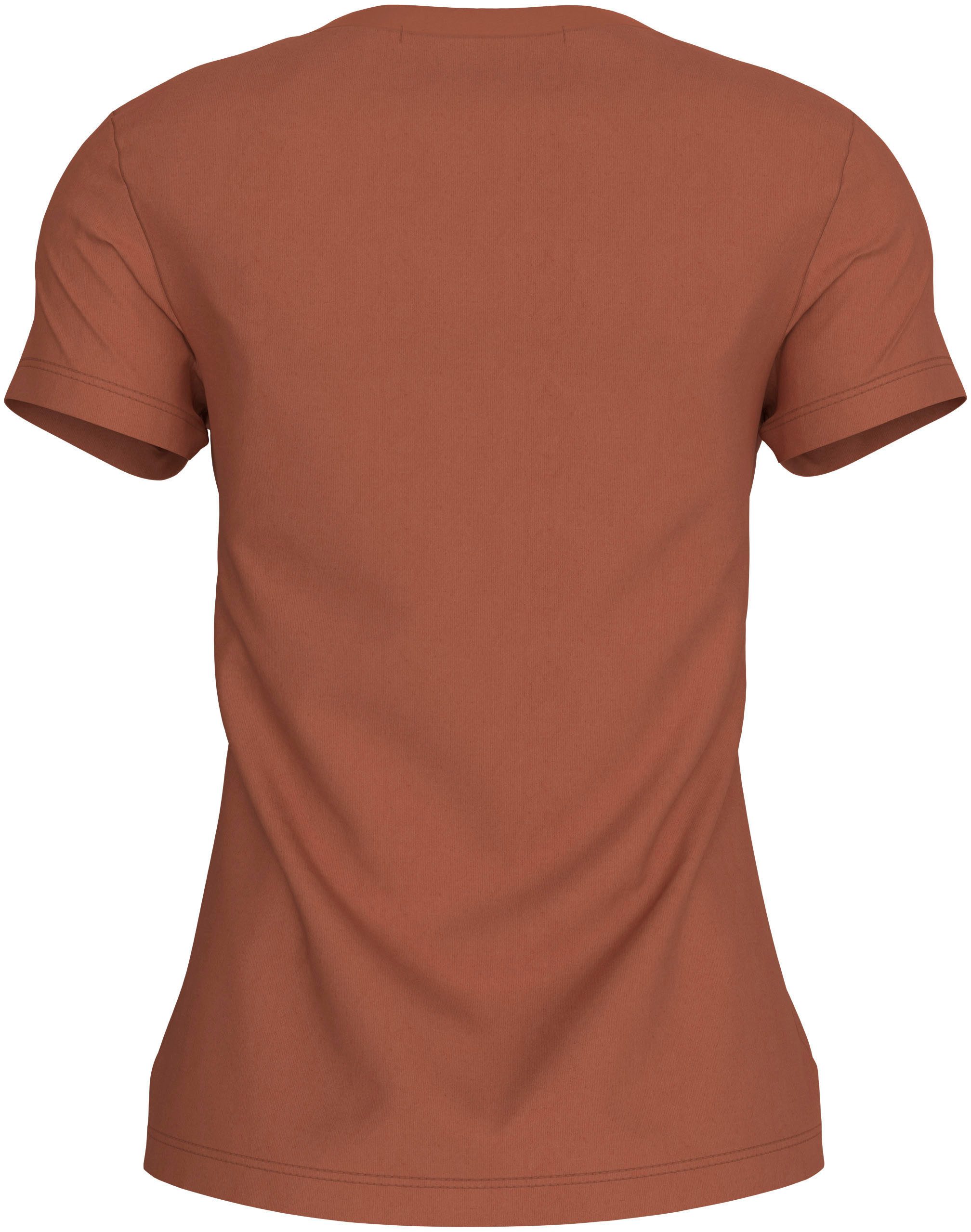 Calvin Klein Shirt met ronde hals 2-PACK MONOLOGO SLIM TEE met calvin klein jeans logoprint op borsthoogte (2-delig, Set van 2)