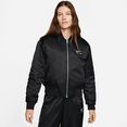 nike sportswear blouson air women's bomber jacket zwart